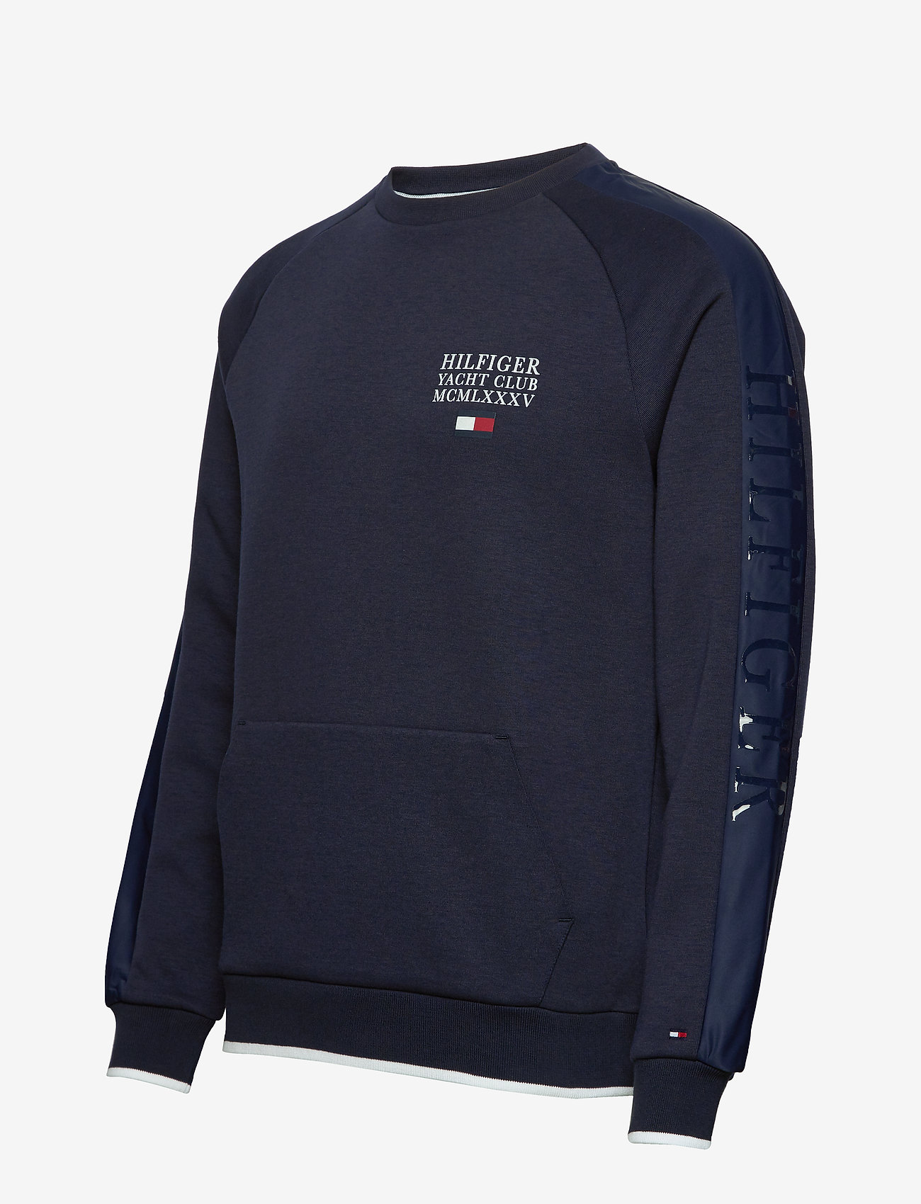 Tommy Hilfiger - TH FLEX NYLN PANELED  SWEATSHIRT - desert sky - 2