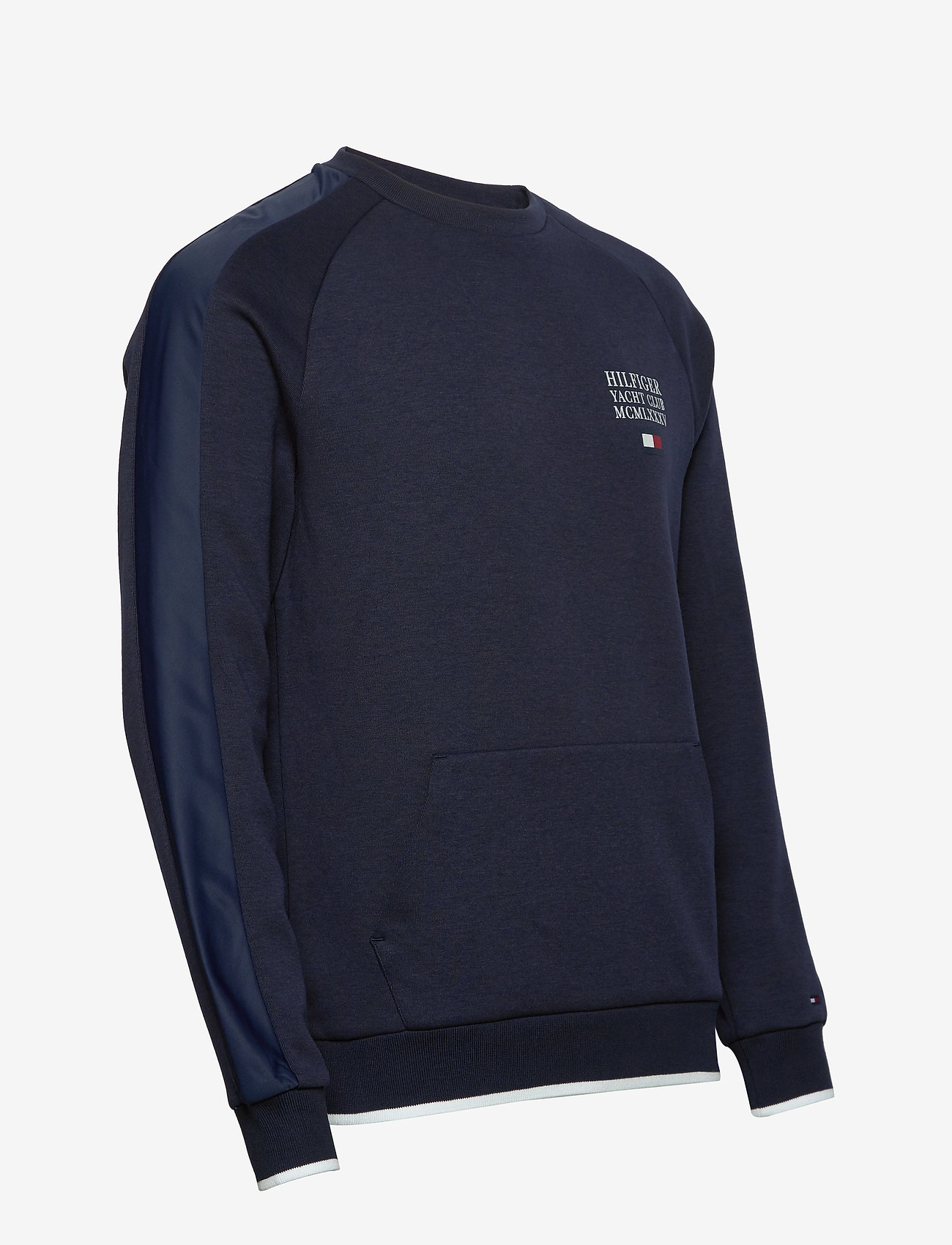 Tommy Hilfiger - TH FLEX NYLN PANELED  SWEATSHIRT - desert sky - 3