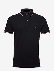 CORE TOMMY TIPPED SLIM POLO - DESERT SKY