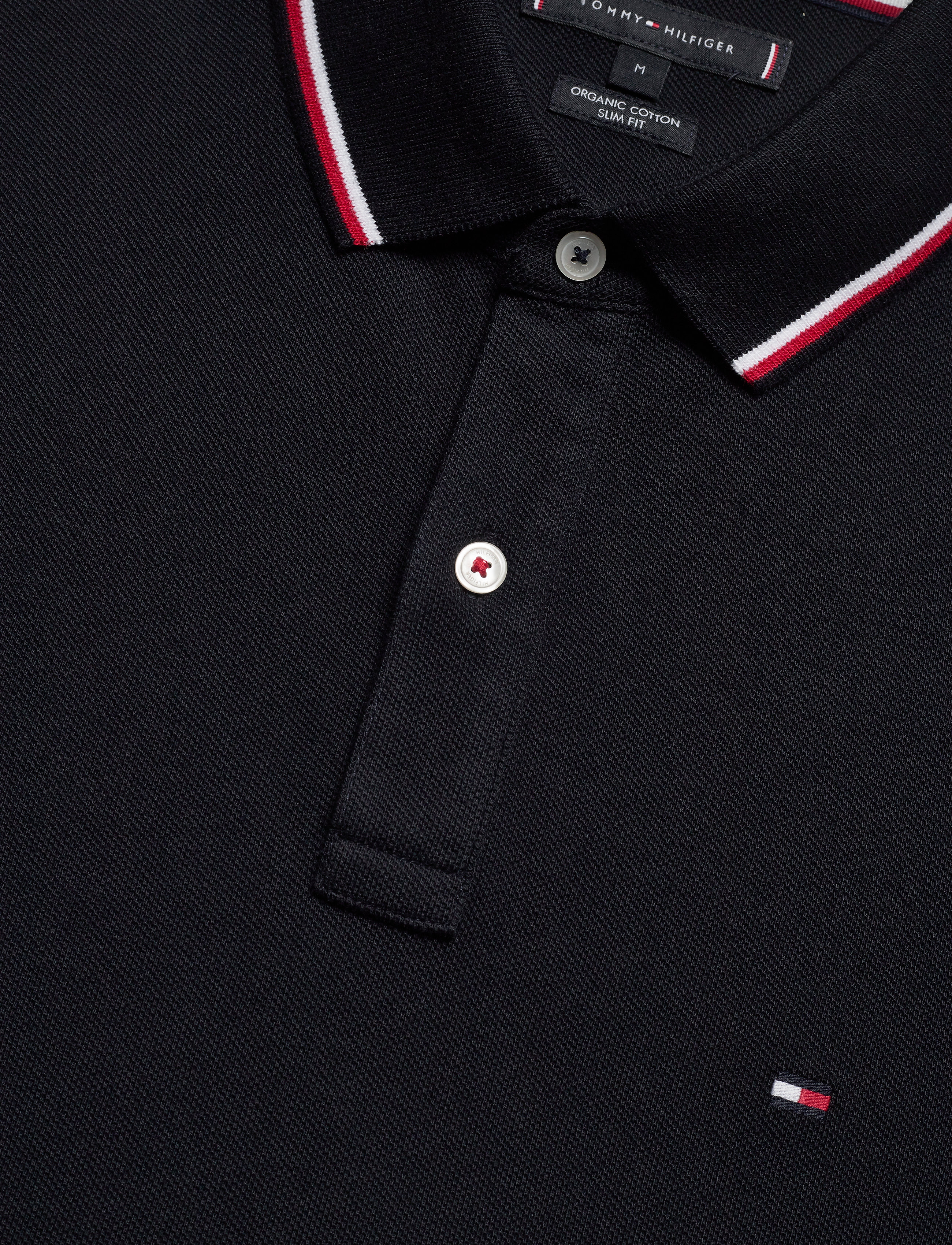 Tommy Hilfiger - CORE TOMMY TIPPED SLIM POLO - desert sky - 5