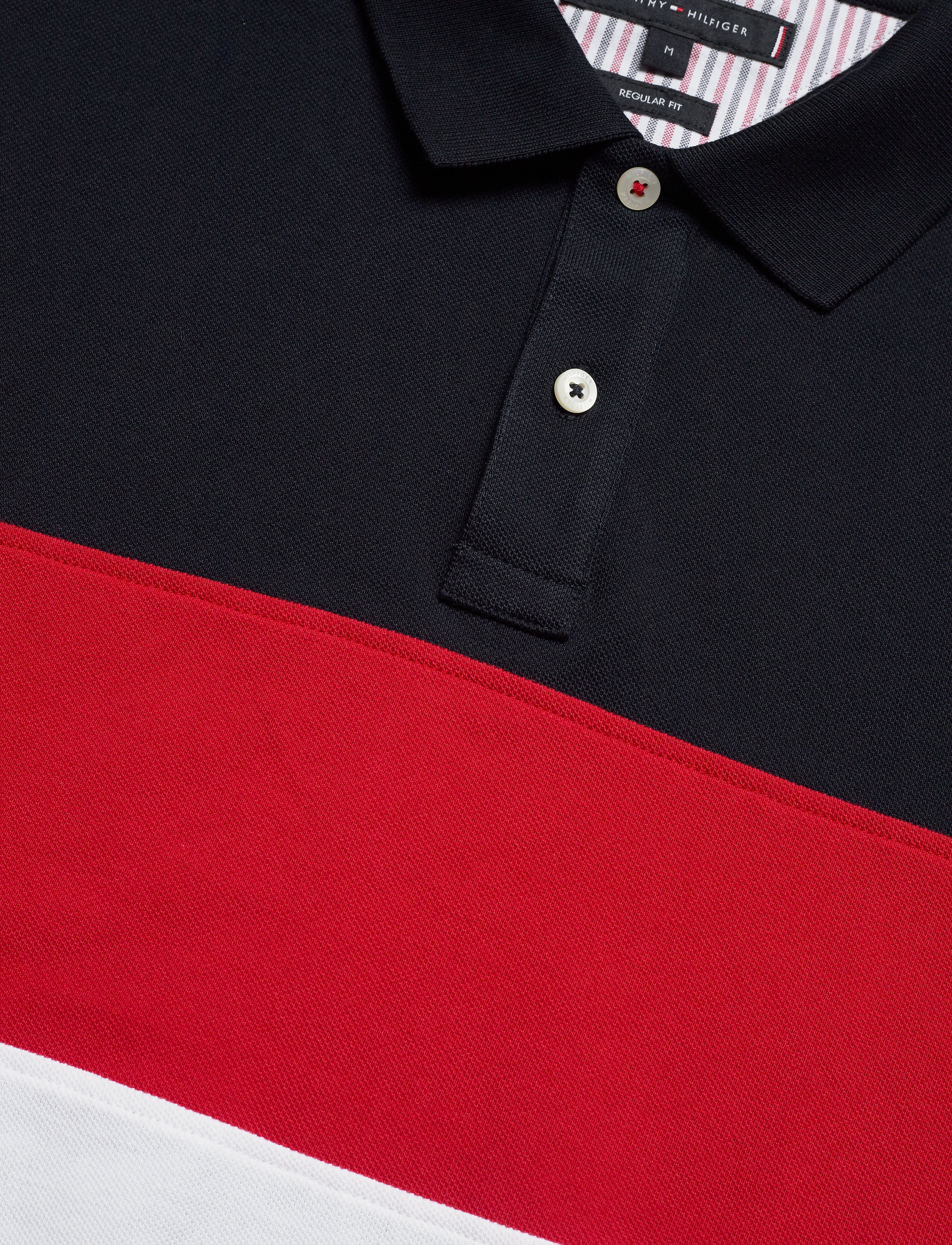 Tommy Hilfiger - COLORBLOCK REGULAR POLO - desert sky / primary red / mul - 2