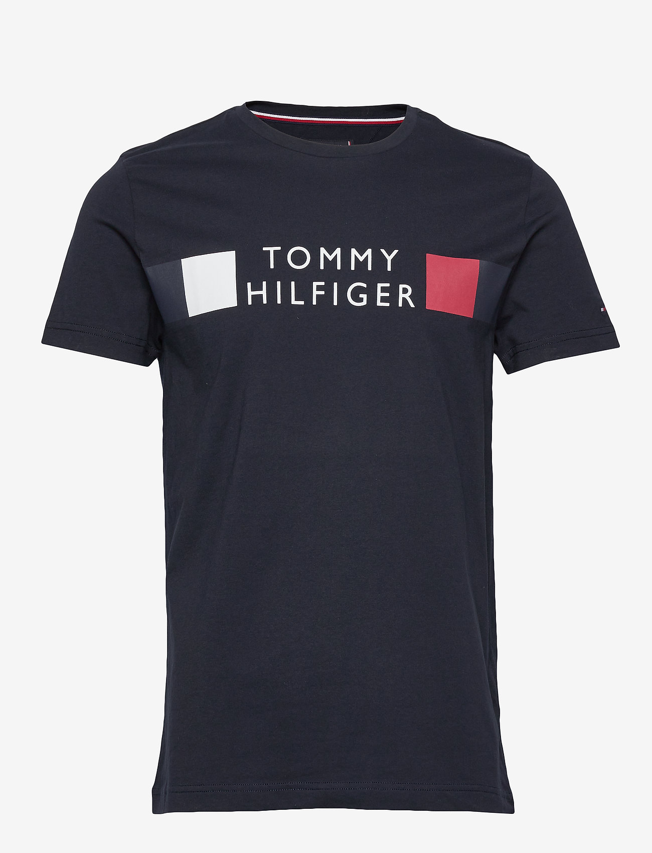 Tommy Hilfiger - RWB STRIPE TEE - desert sky - 0