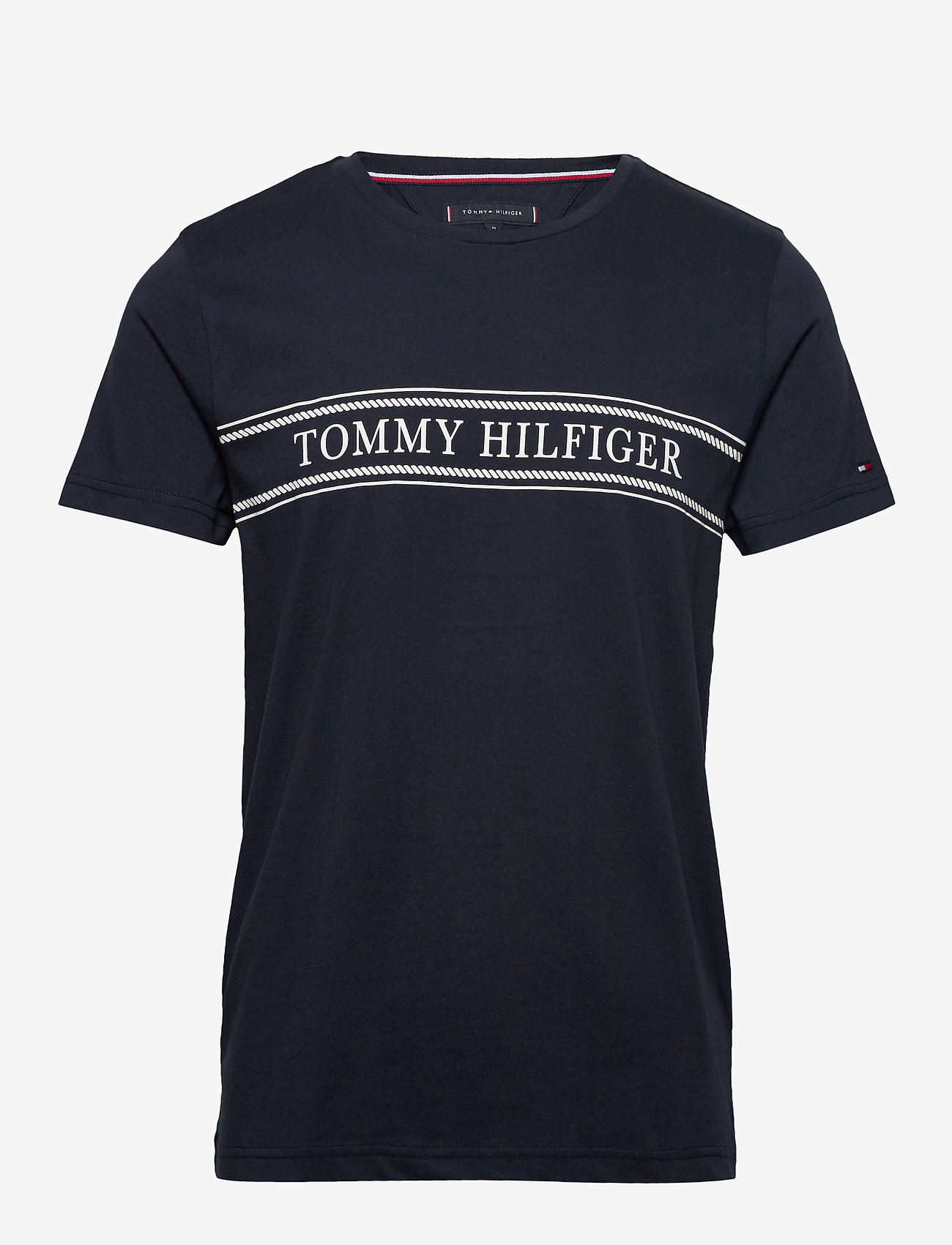 Tommy Hilfiger - ROPE STRIPE TEE - desert sky - 0