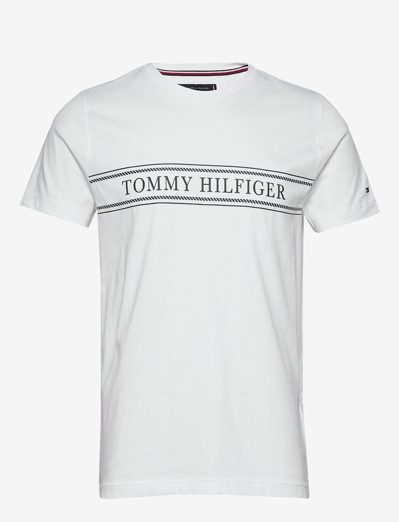 ROPE STRIPE TEE - WHITE