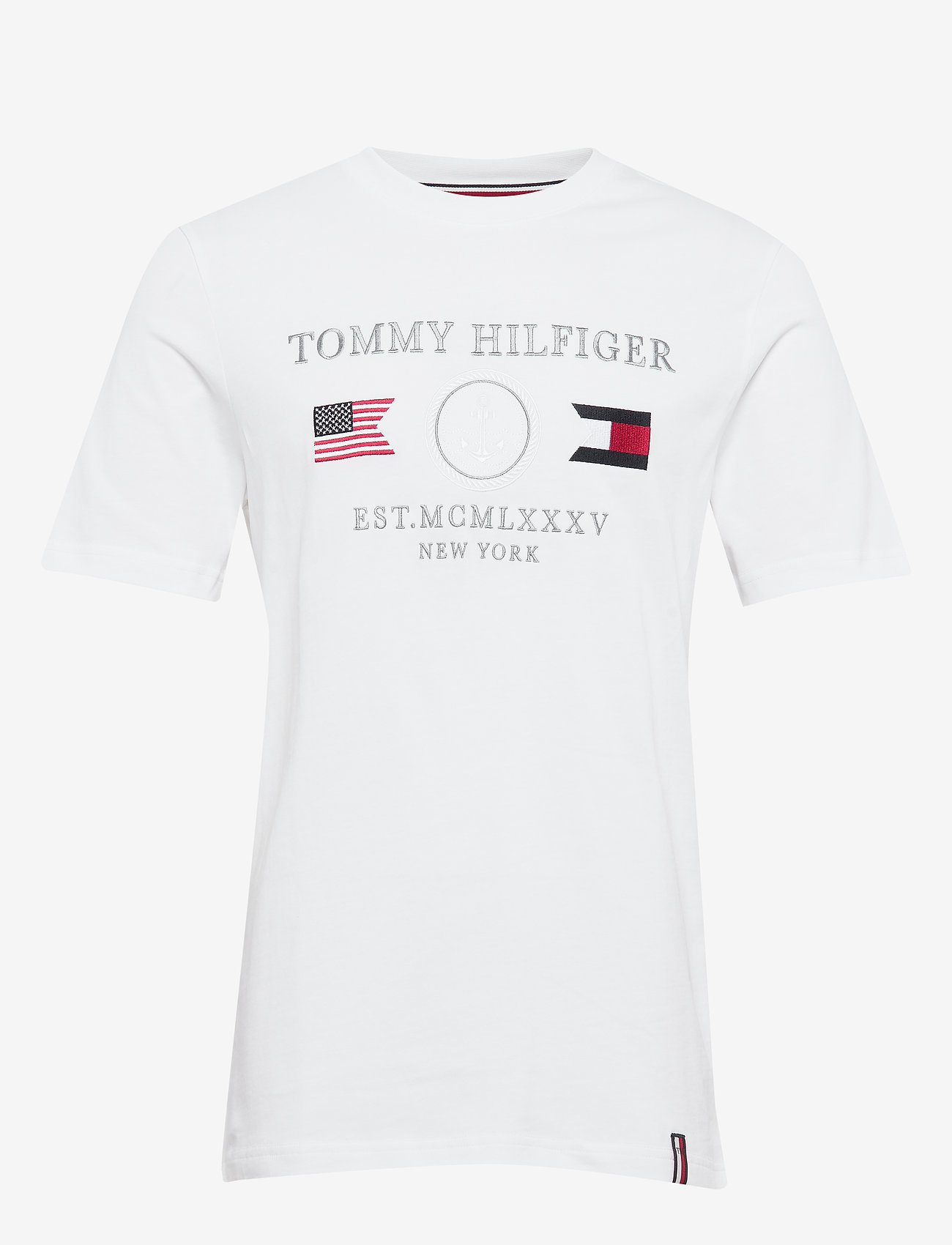 Tommy Hilfiger - ANCHOR FLAGS RELAXED - white - 0
