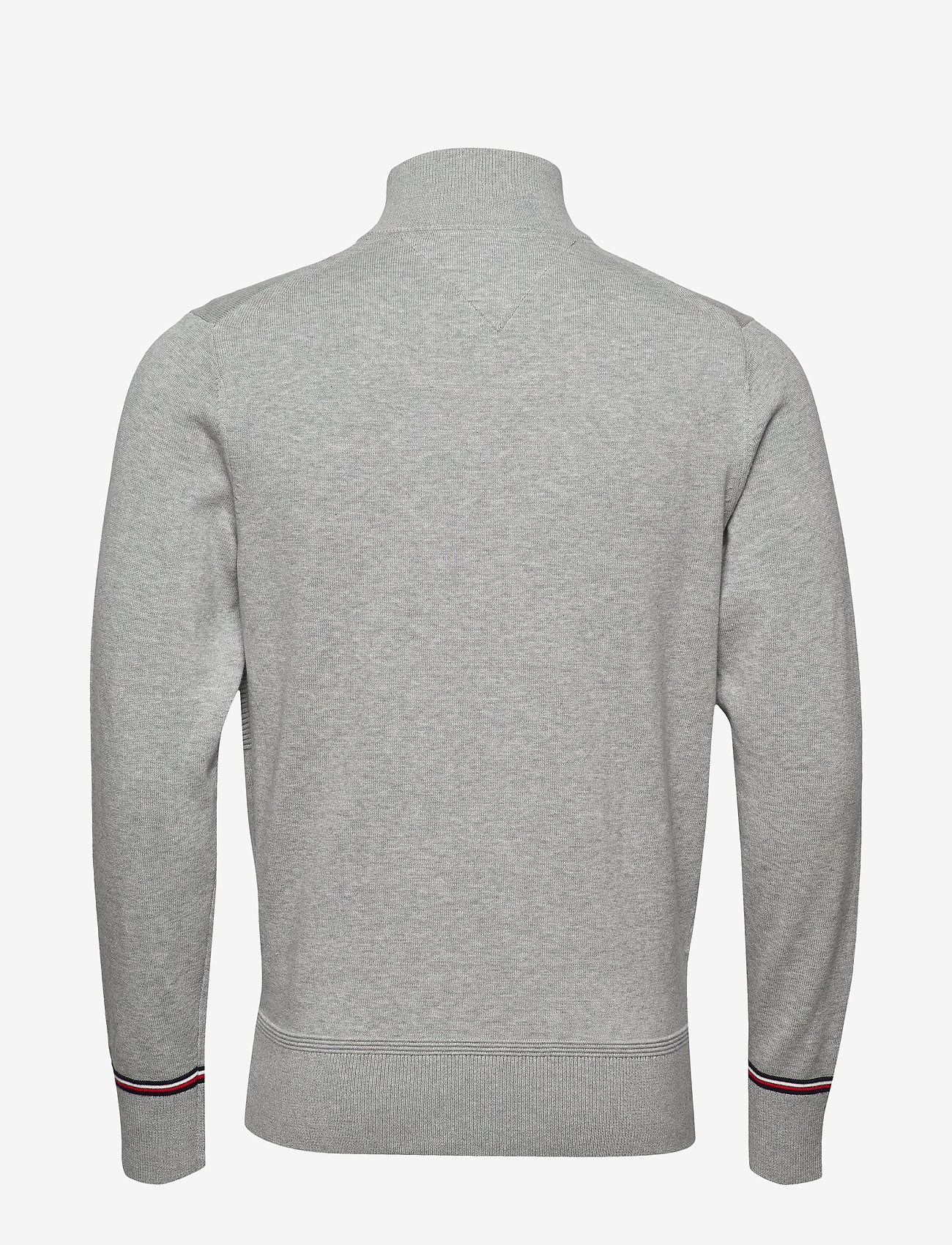 Tommy Hilfiger - STRUCTURED FLAG ZIP THROUGH - medium grey heather - 1