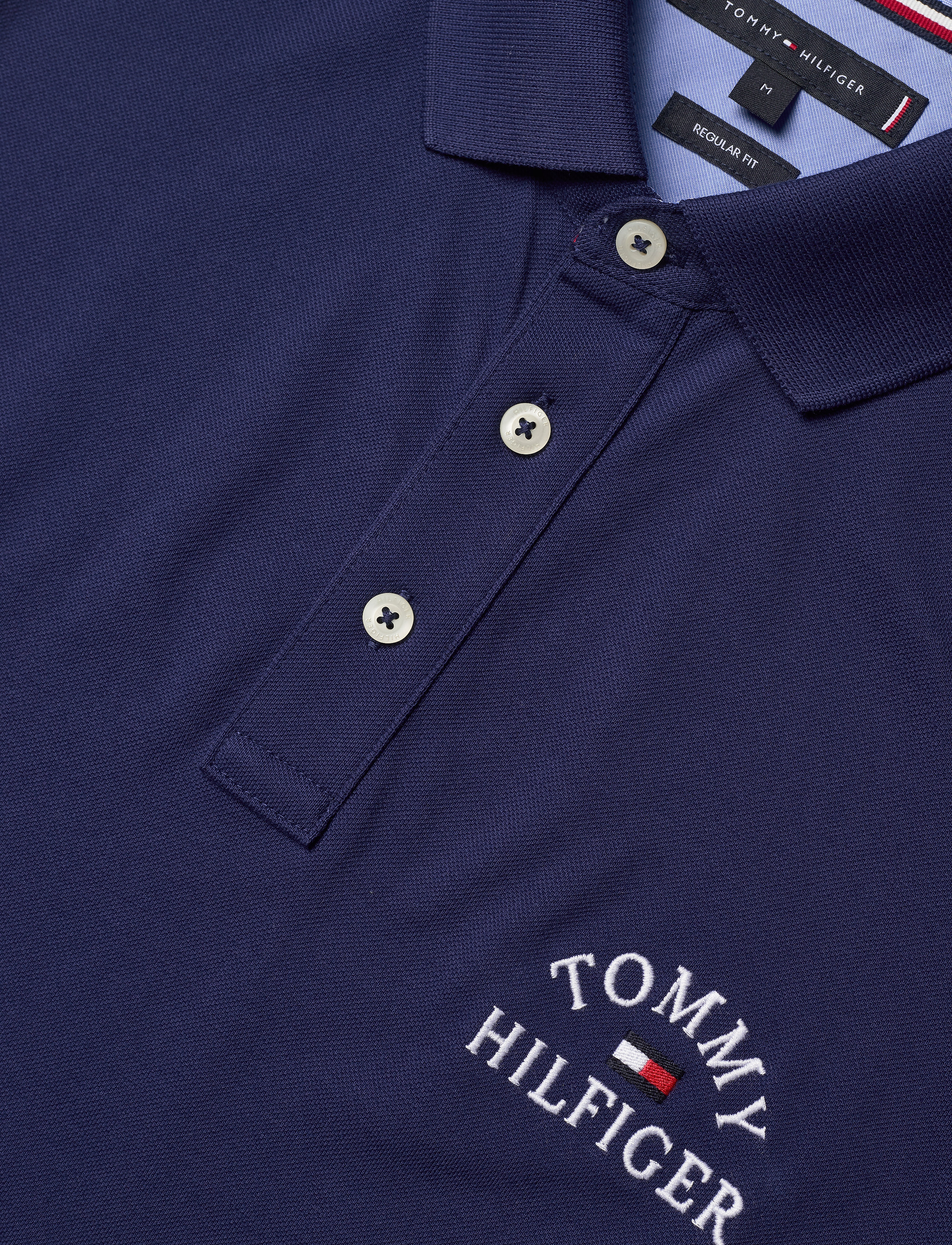 Tommy Hilfiger - ARCH ARTWORK  REGULAR POLO - blue ink - 2