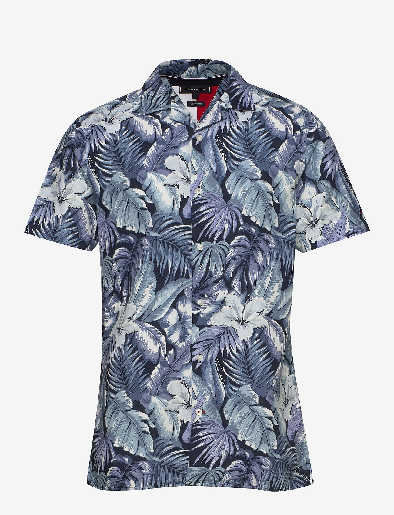 Tommy Hilfiger - HAWAIIAN PRINT SHIRT S/S - washed ink / multi - 0