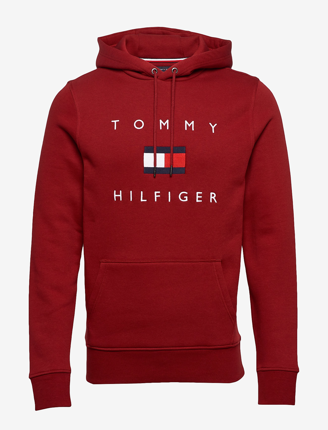Tommy Hilfiger - TOMMY FLAG HILFIGER HOODY - regatta red - 0