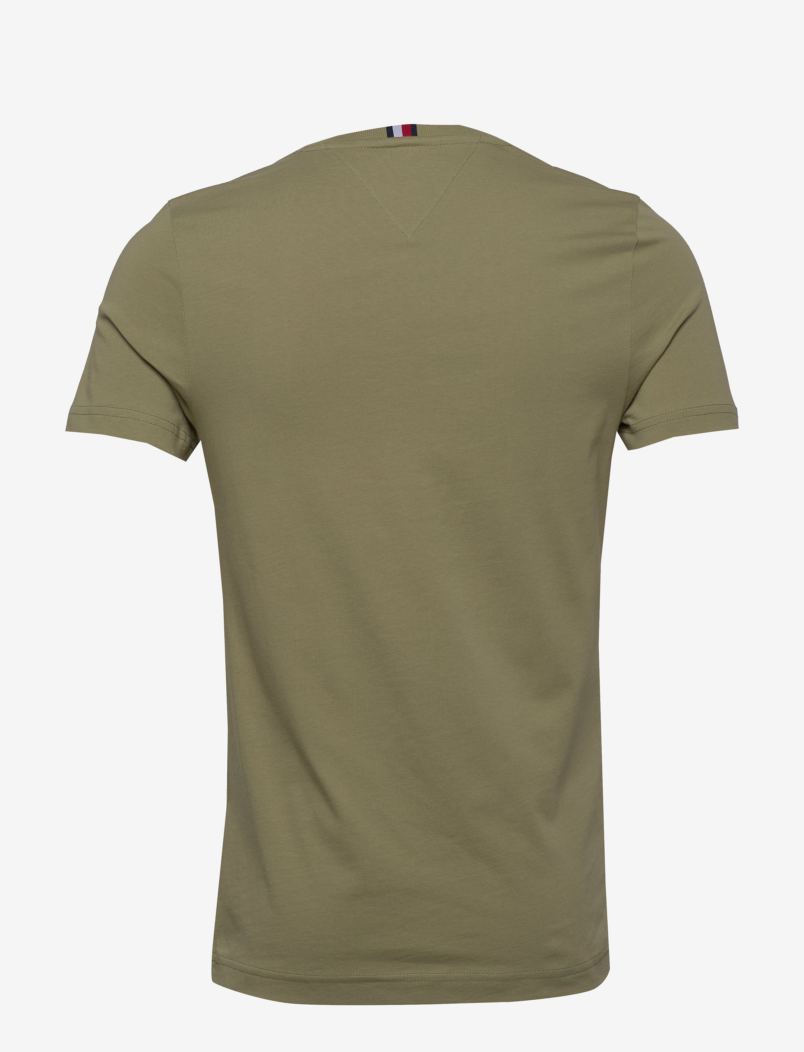 Tommy Hilfiger - TOMMY FLAG HILFIGER TEE - faded olive - 1