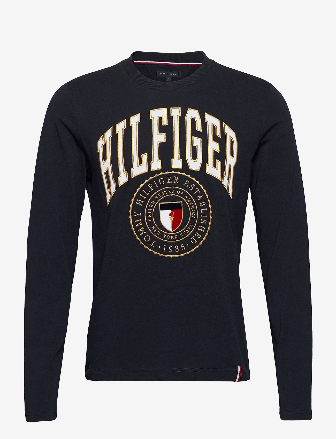 Tommy Hilfiger - HILFIGER VARISTY LONG SLEEVE TEE - desert sky - 0