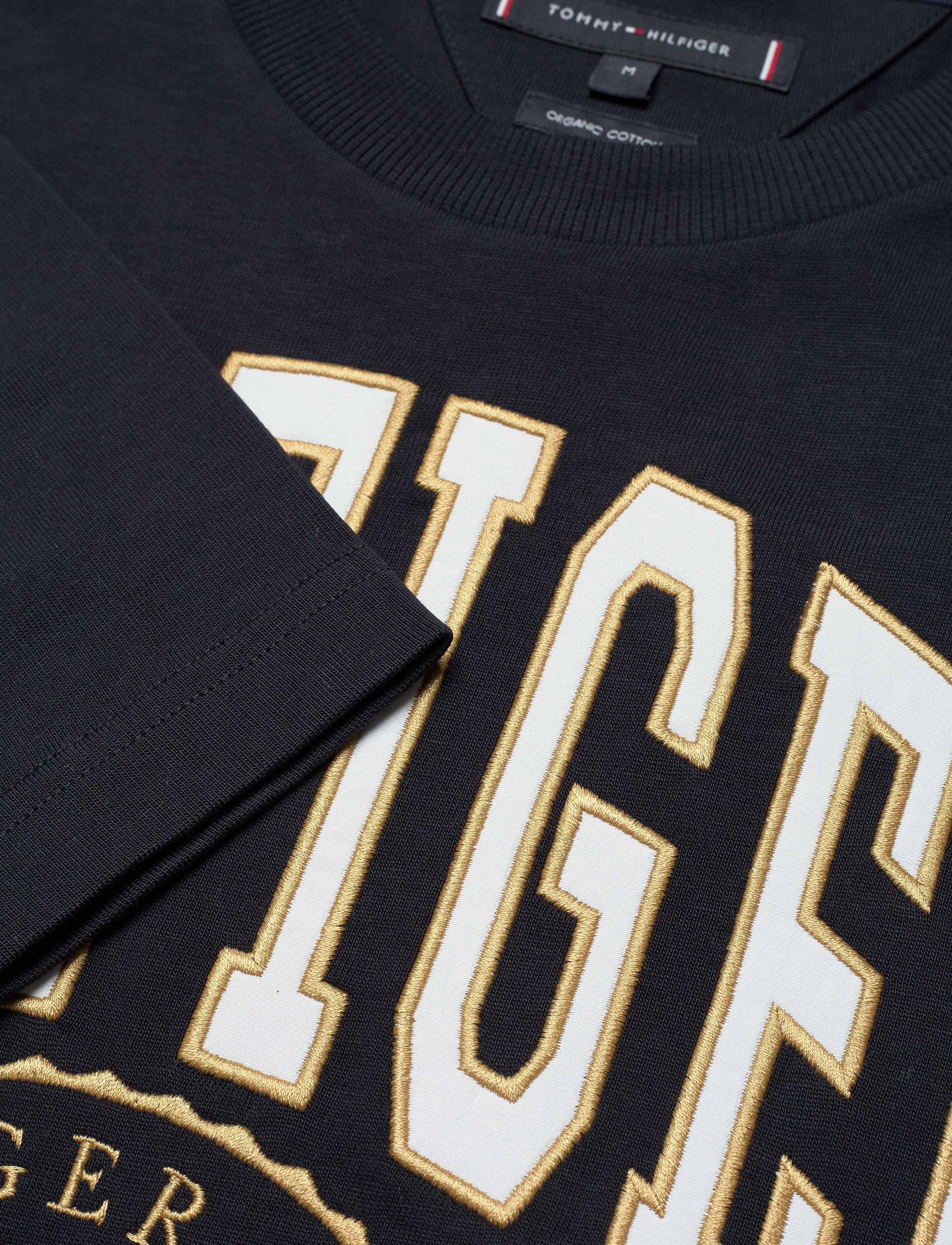Tommy Hilfiger - HILFIGER VARISTY LONG SLEEVE TEE - desert sky - 2