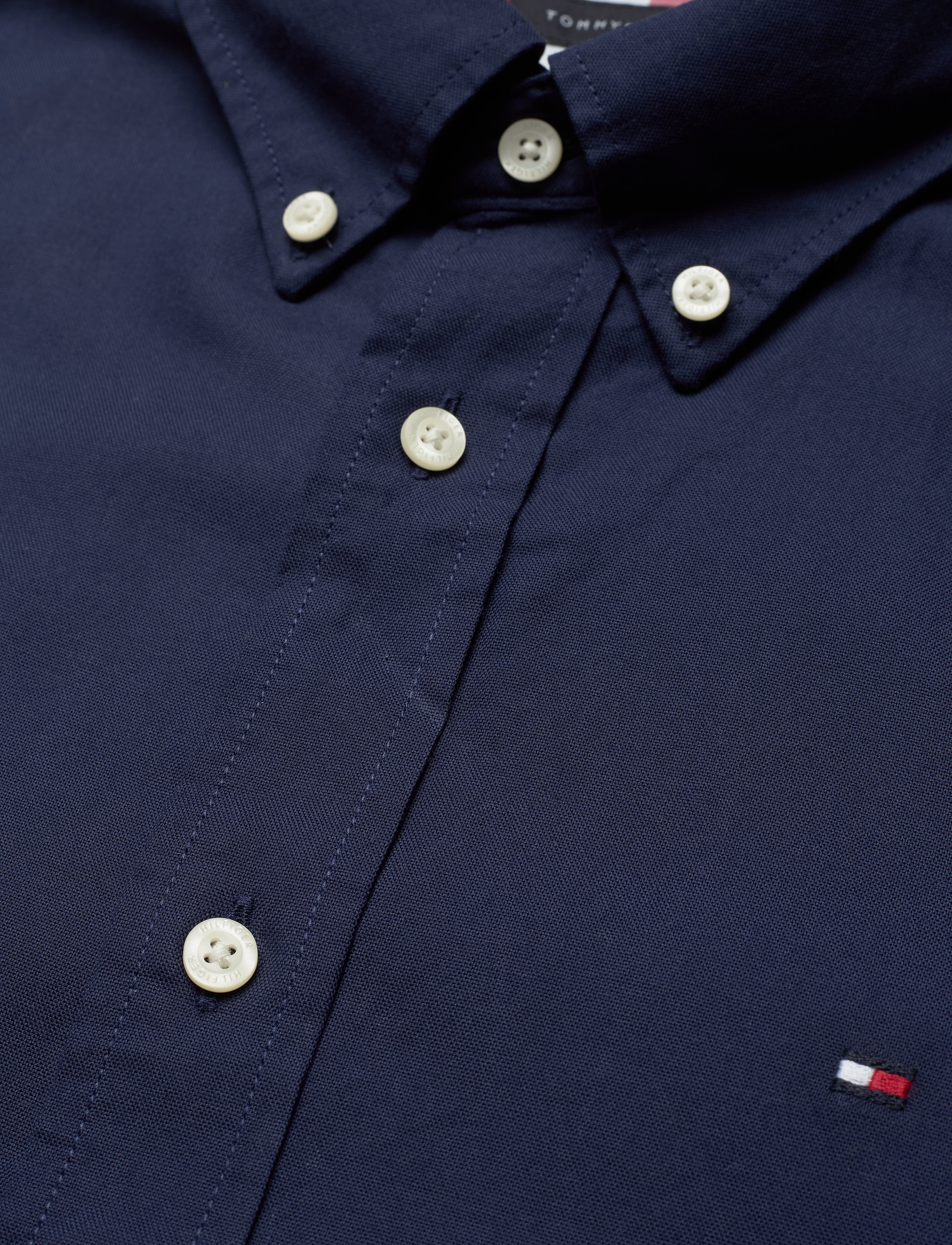 Tommy Hilfiger - LIGHT WEIGHT OXFORD SHIRT - carbon navy - 3