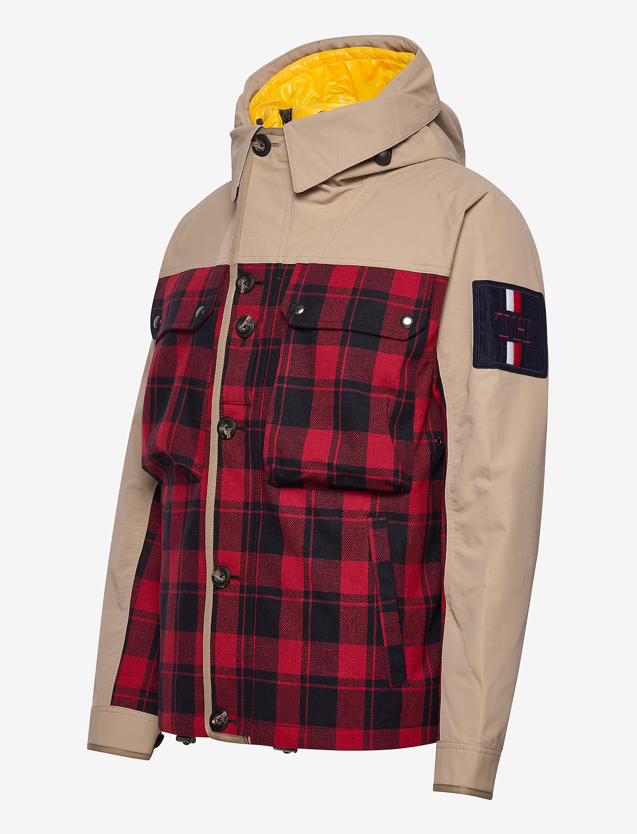 Tommy Hilfiger - 3 IN 1 CHECK JACKET - surplus khaki - 4
