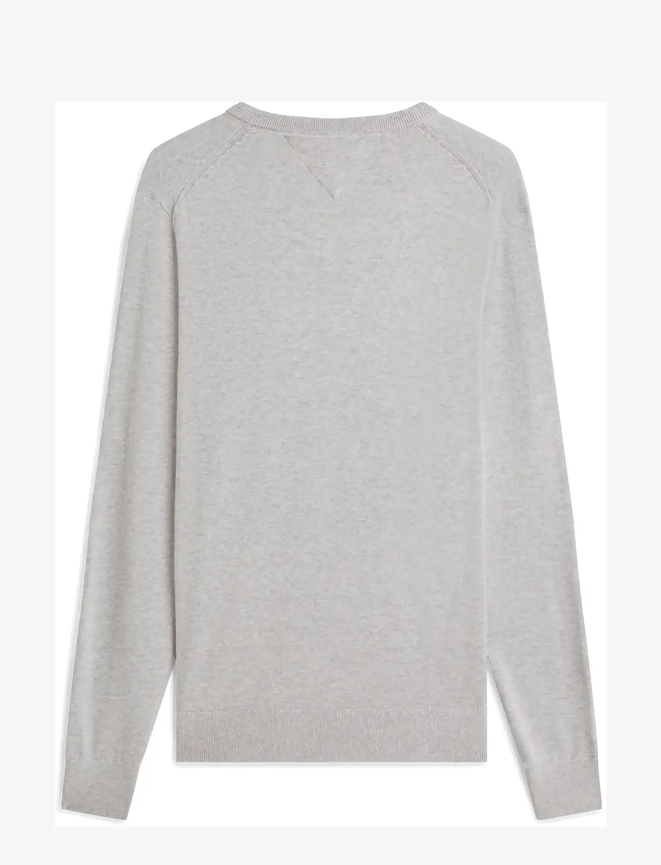 Tommy Hilfiger - ESSENTIAL COTTON V NECK - v-ausschnitt - light grey heather - 2