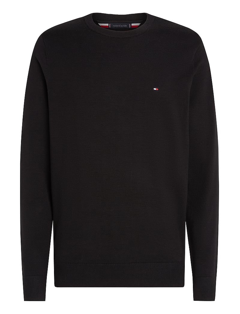 Tommy Hilfiger - CORE ESSENTIAL COTTON CREW NECK - rundhals - black - 1