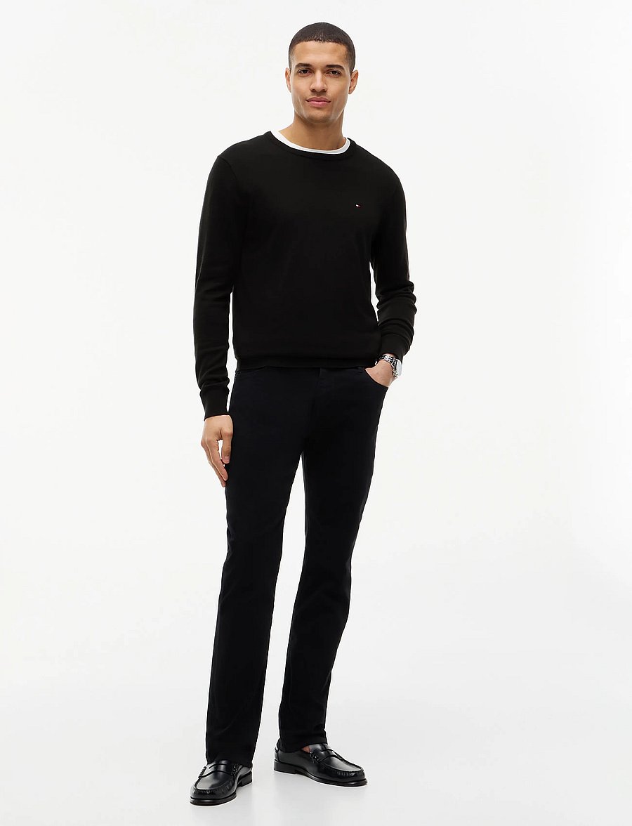 Tommy Hilfiger - CORE ESSENTIAL COTTON CREW NECK - rundhals - black - 5