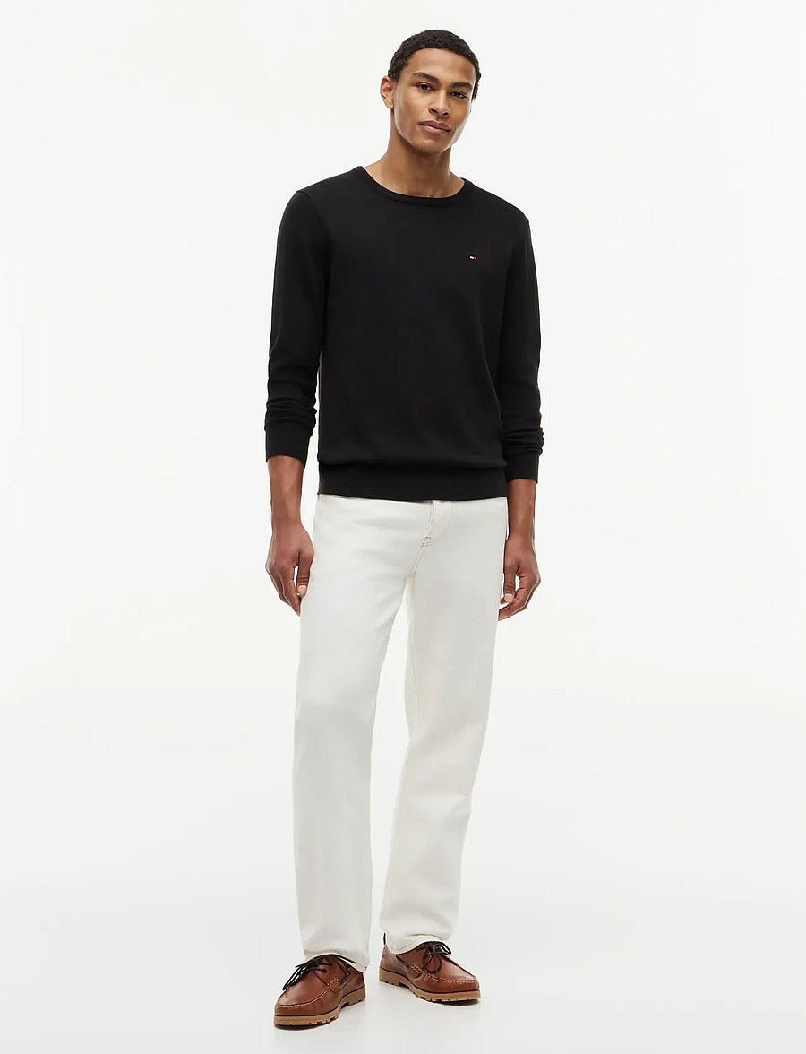 Tommy Hilfiger - CORE ESSENTIAL COTTON CREW NECK - rundhals - black - 5