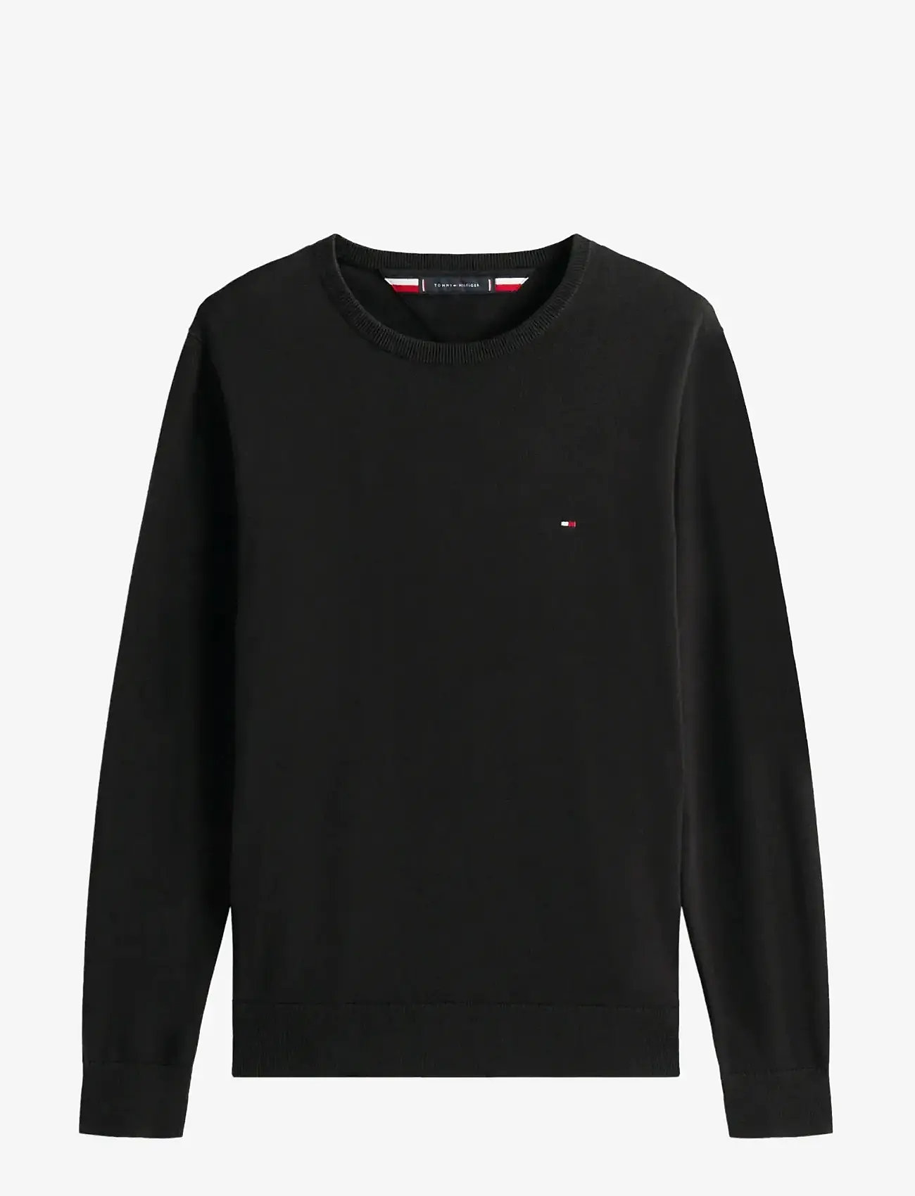 Tommy Hilfiger - CORE ESSENTIAL COTTON CREW NECK - rund hals - black - 2