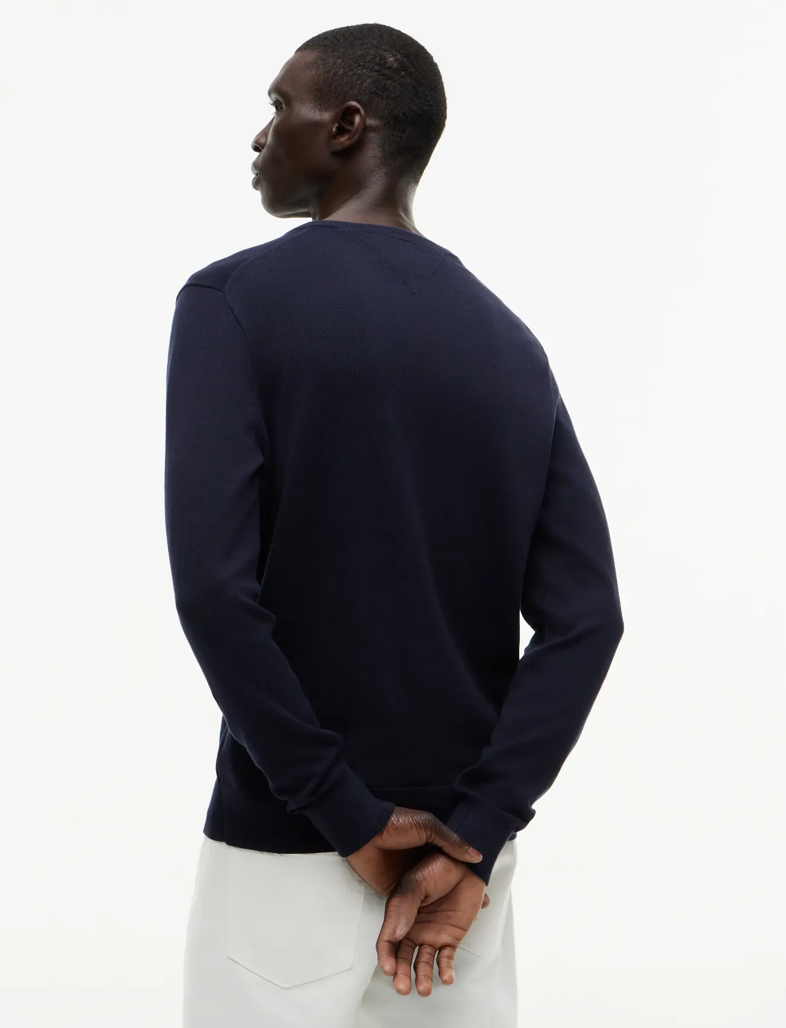 Tommy Hilfiger - CORE ESSENTIAL COTTON CREW NECK - round necks - desert sky - 3