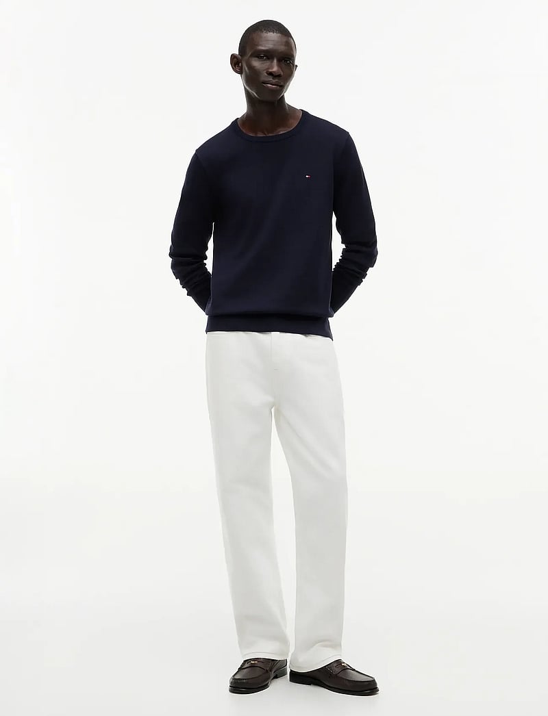 Tommy Hilfiger - CORE ESSENTIAL COTTON CREW NECK - rundhals - desert sky - 5