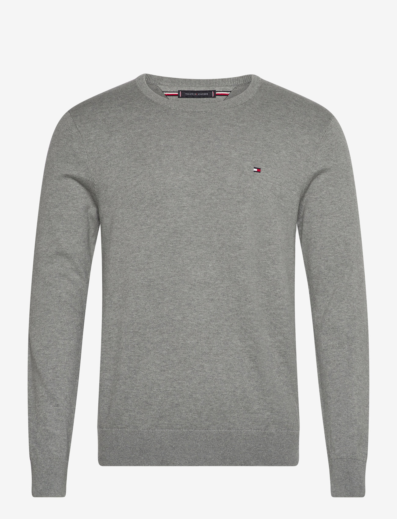 Tommy Hilfiger - CORE ESSENTIAL COTTON CREW NECK - rundhalsad - medium grey heather - 1