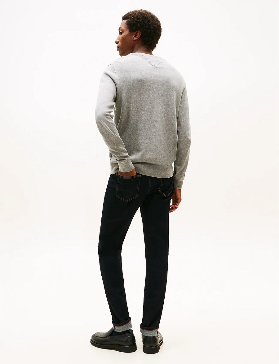 Tommy Hilfiger - CORE ESSENTIAL COTTON CREW NECK - rundhals - medium grey heather - 4