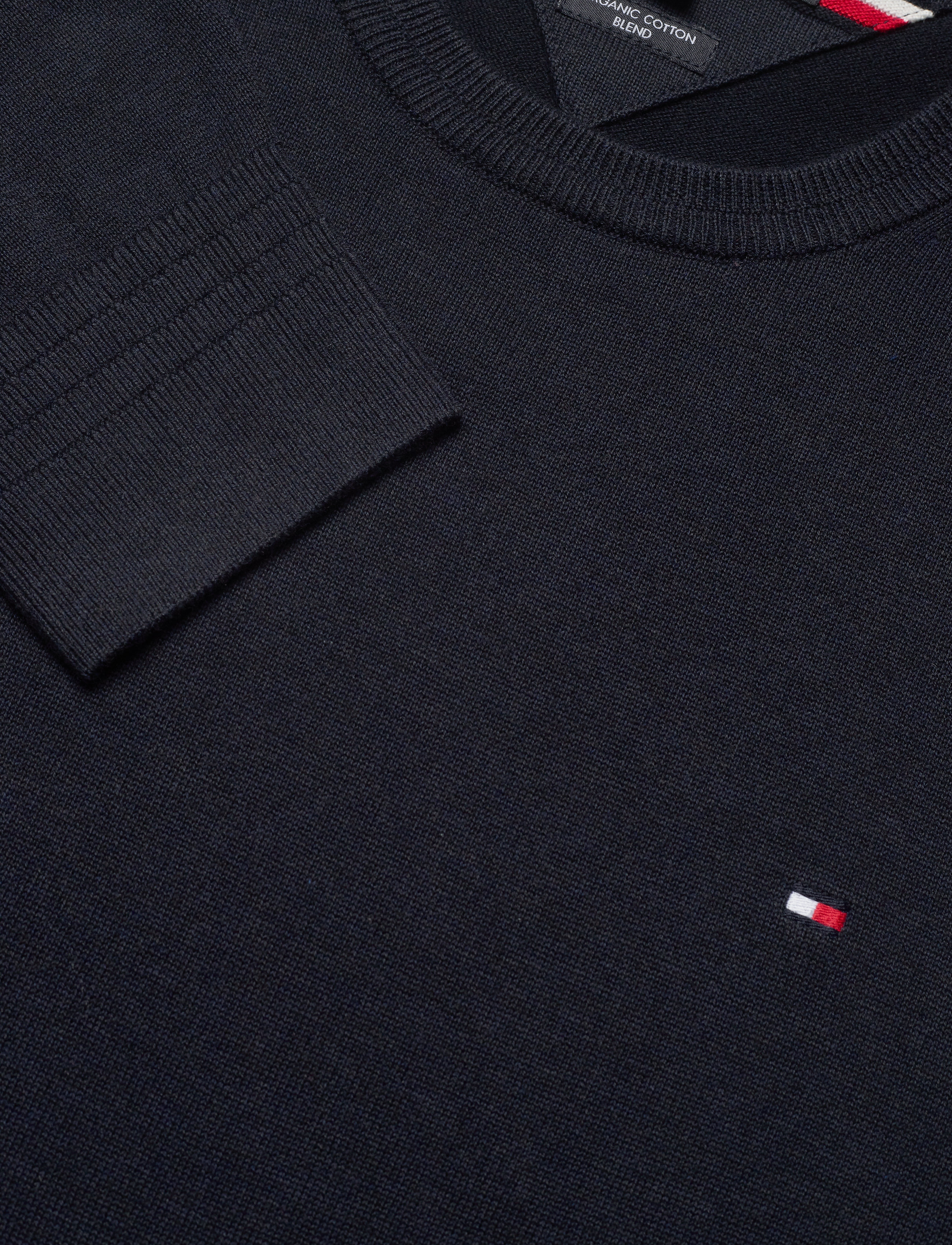 Tommy Hilfiger - ORGANIC COTTON BLEND CREW NECK - desert sky heather - 2