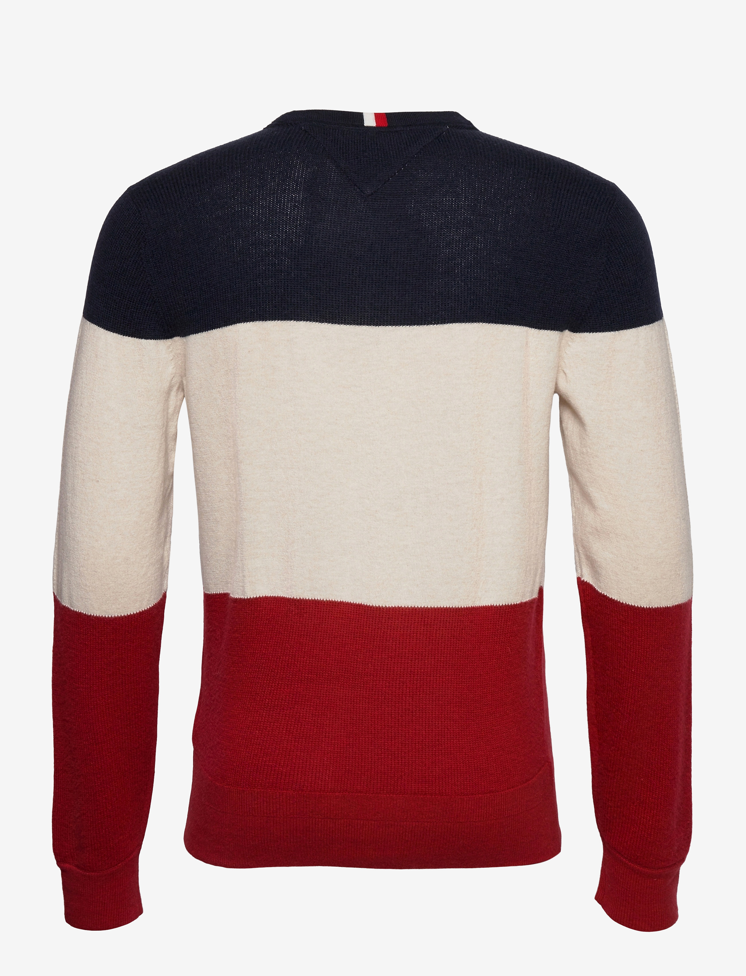 Tommy Hilfiger - COLOR BLOCK SWEATER - arizona red - 1