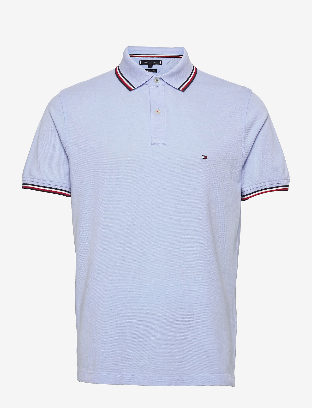 Tommy Hilfiger - TOMMY TIPPED SLIM POLO - sweet blue - 0