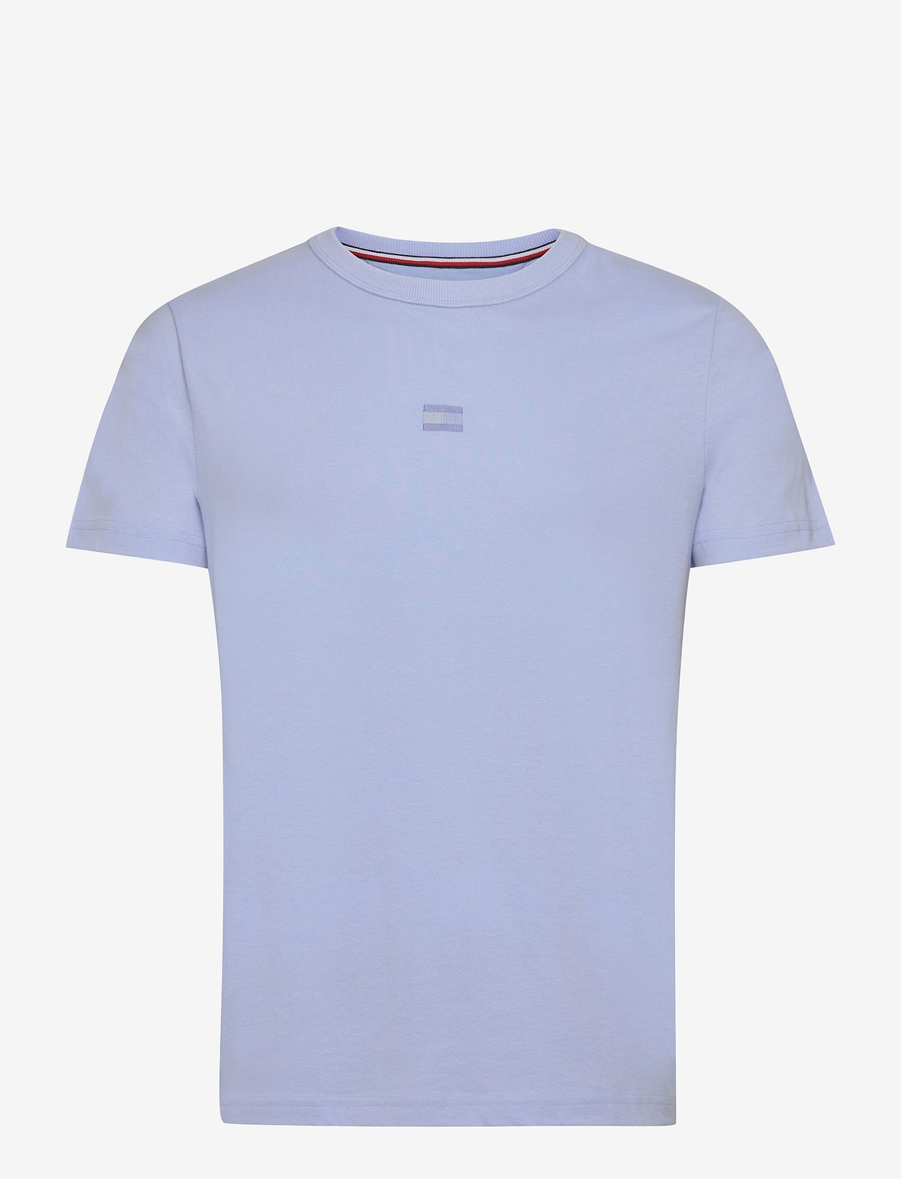 Tommy Hilfiger - RECYCLED COTTON TEE - sweet blue - 0