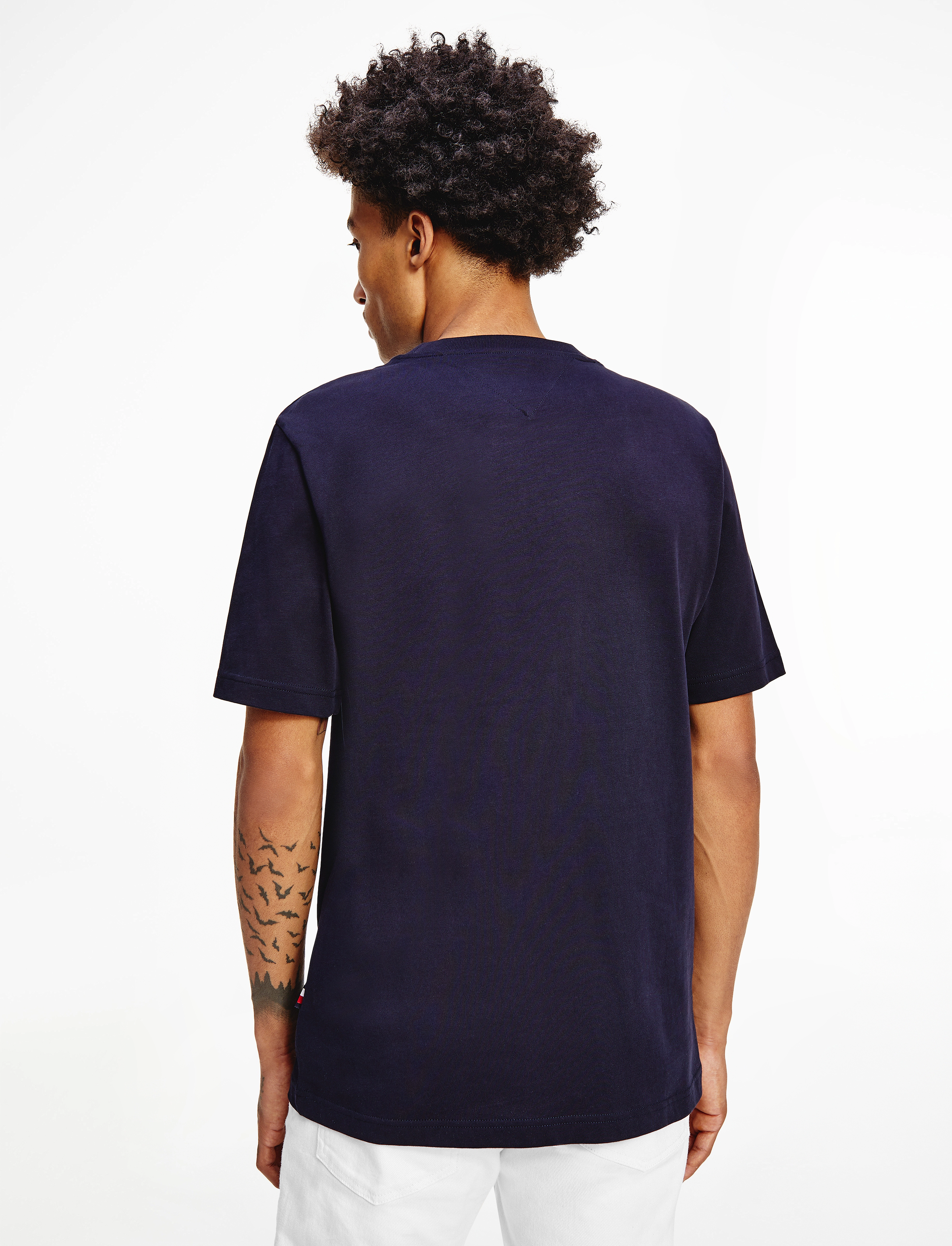 Tommy Hilfiger - SIGNATURE FLAG RELAXED FIT TEE - desert sky - 3