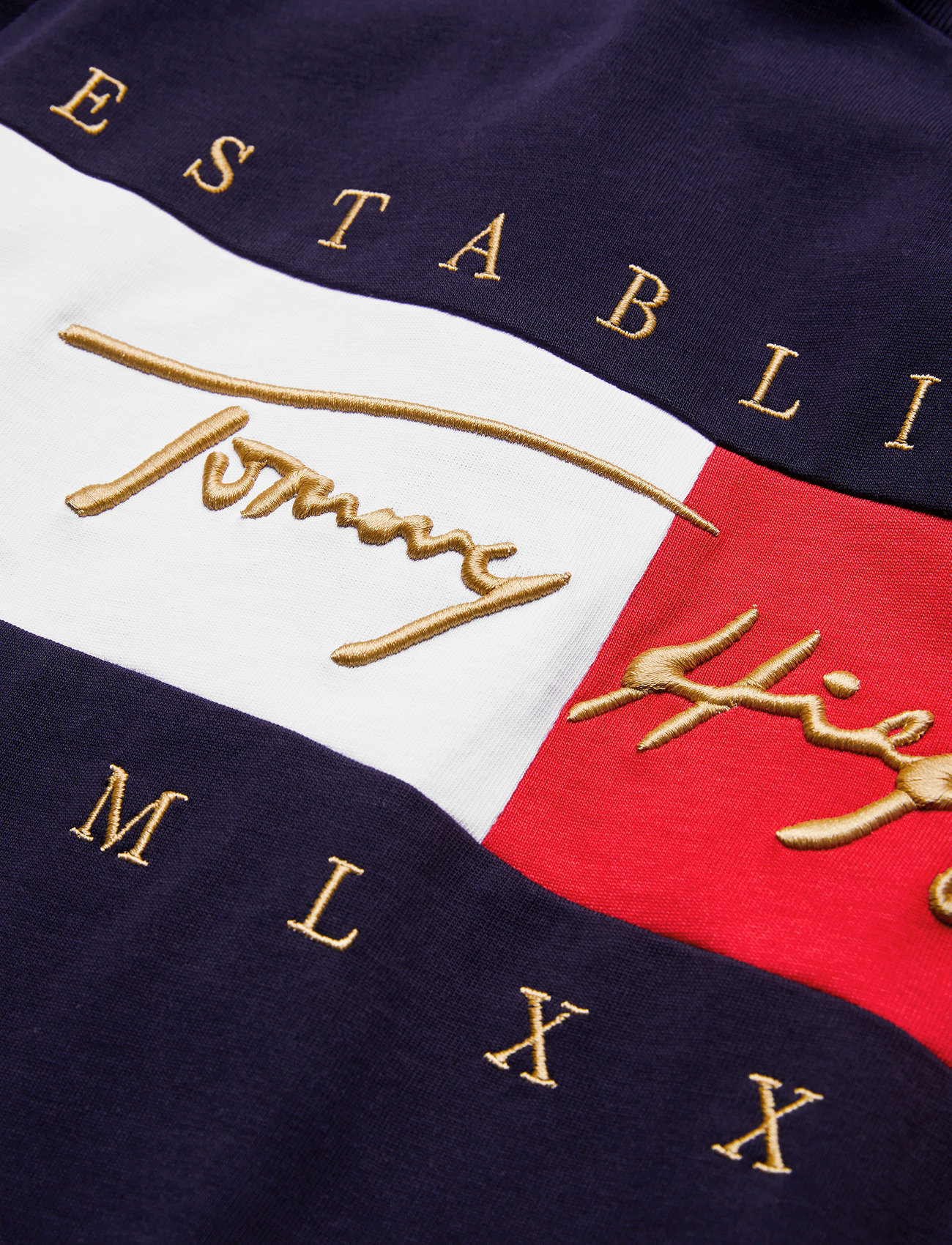 Tommy Hilfiger - SIGNATURE FLAG RELAXED FIT TEE - desert sky - 5
