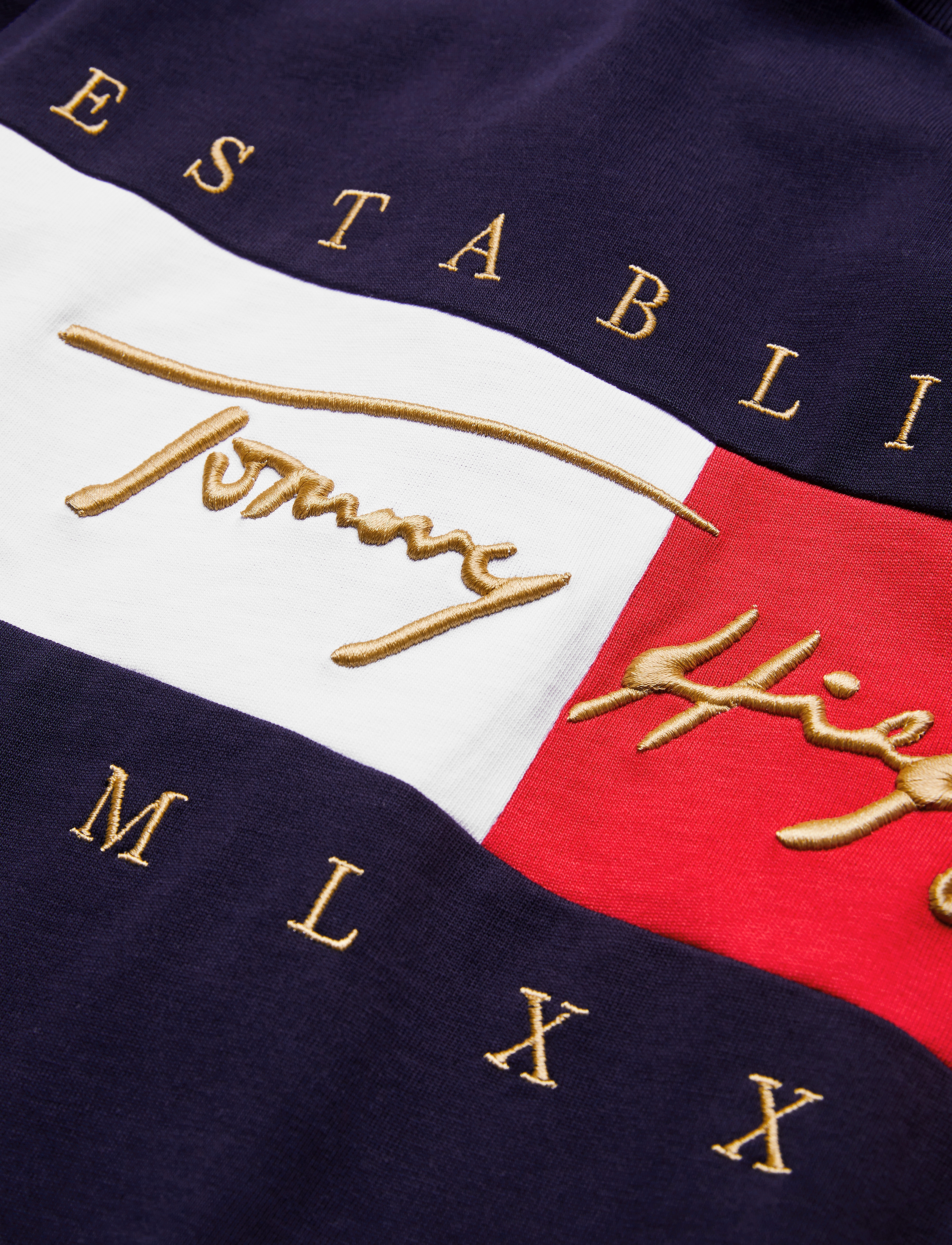 Tommy Hilfiger - SIGNATURE FLAG RELAXED FIT TEE - desert sky - 5