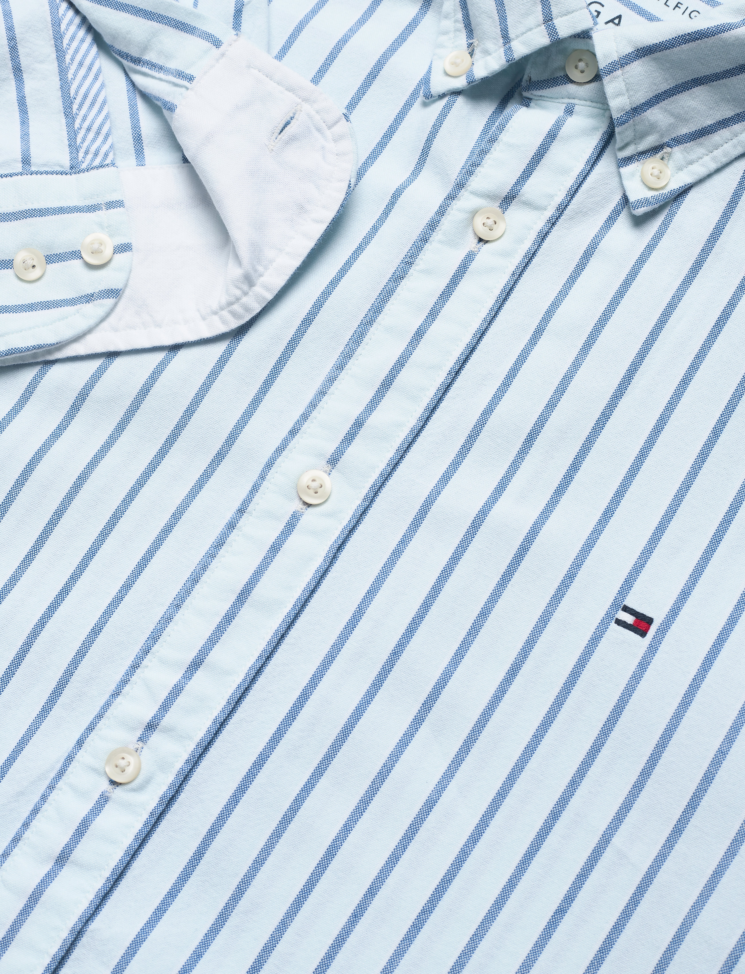 Tommy Hilfiger - PREPPY OXFORD STRIPE - oxygen / multi - 3
