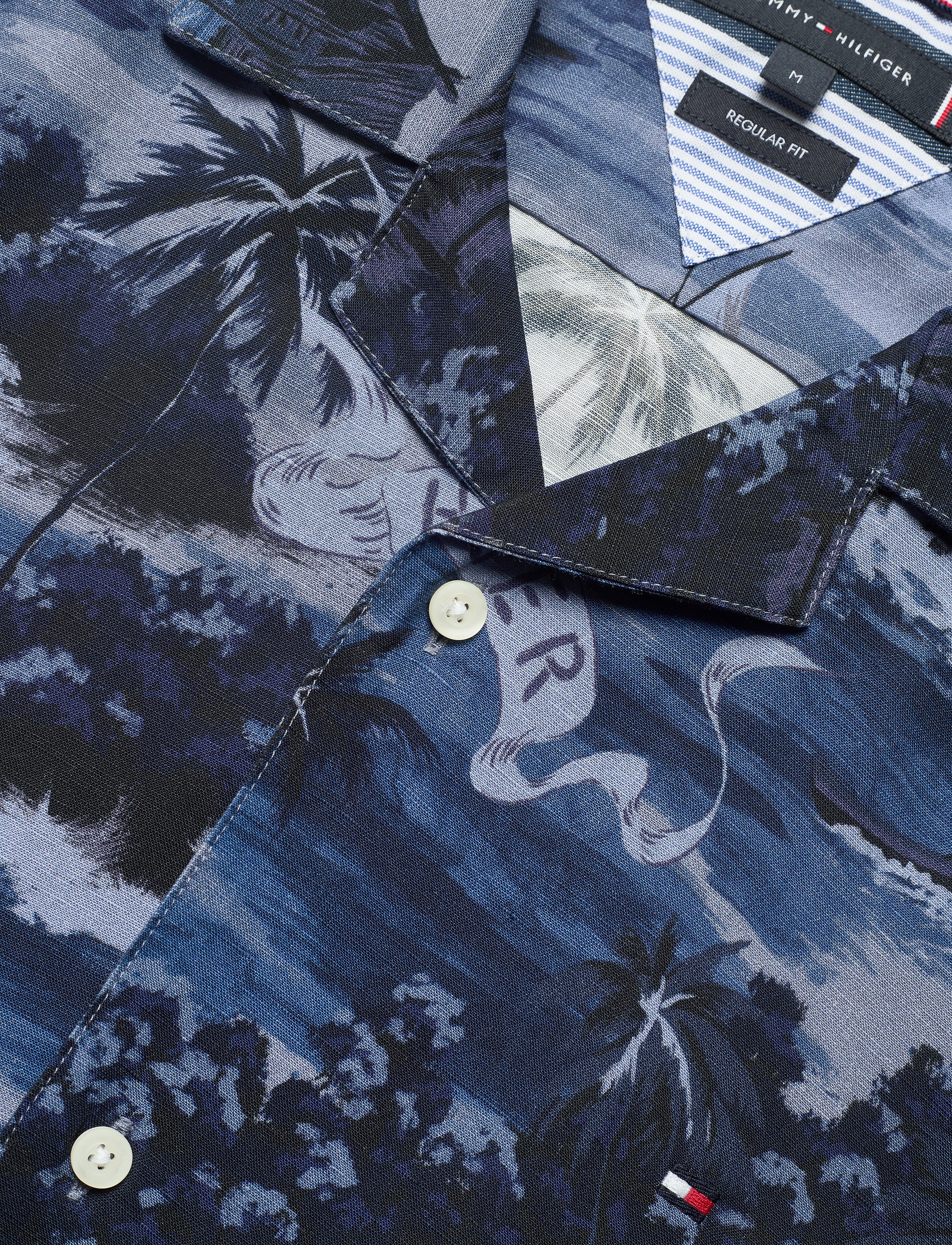 Tommy Hilfiger - HAWAIIAN PRINT SHIRT S/S - tonal blues - 3