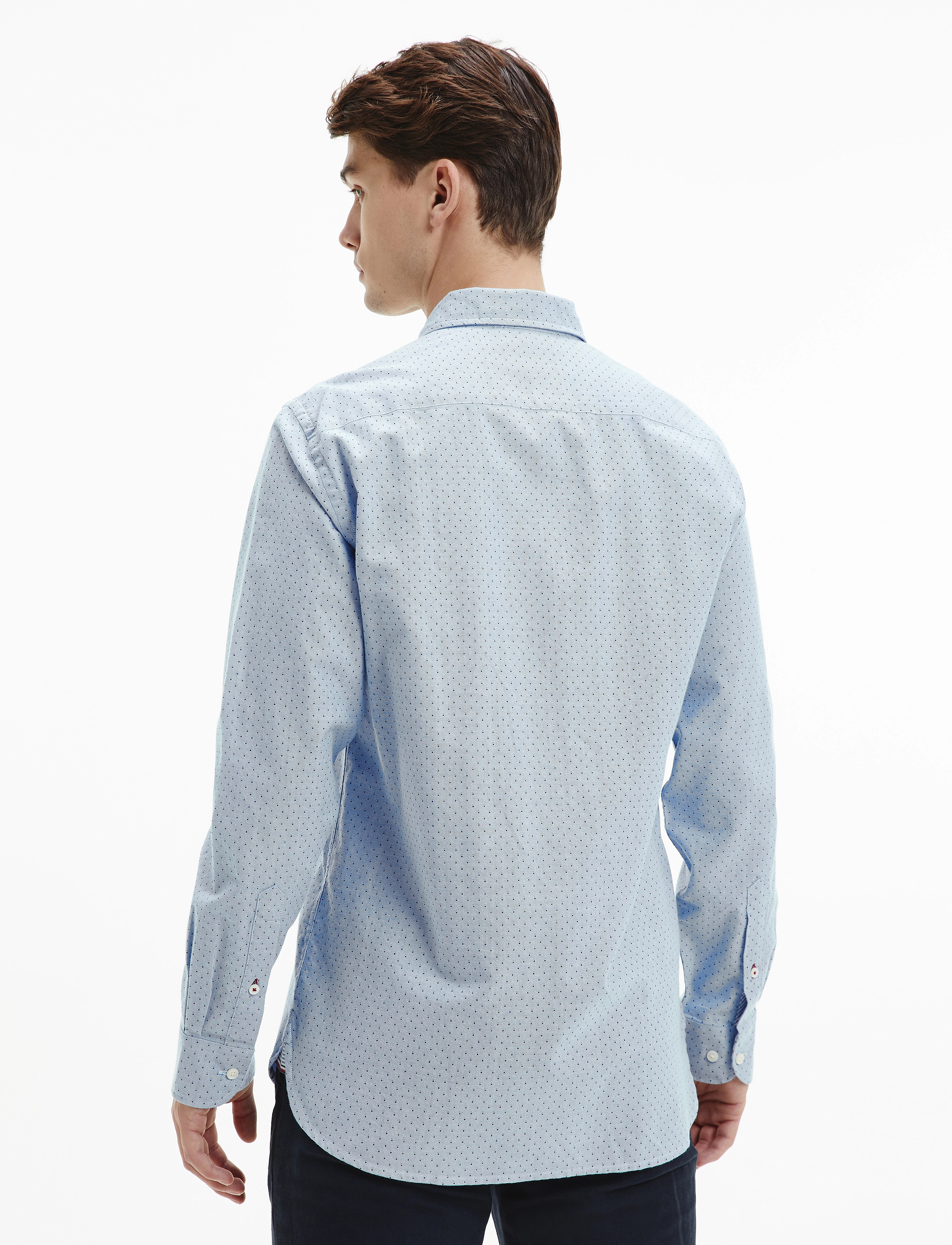 Tommy Hilfiger - OXFORD MINI PRINT SHIRT - copenhagen blue / multi - 3