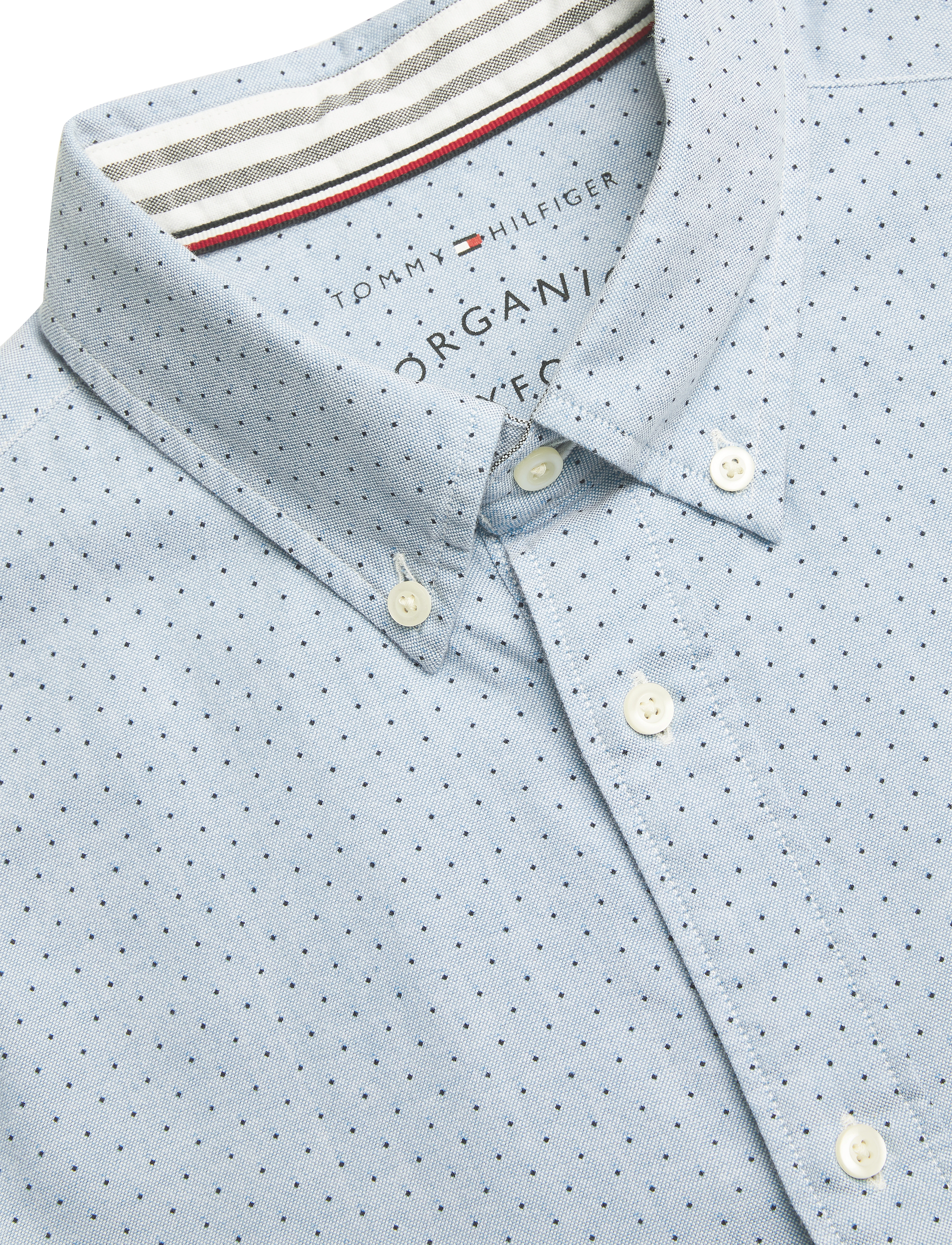Tommy Hilfiger - OXFORD MINI PRINT SHIRT - copenhagen blue / multi - 5