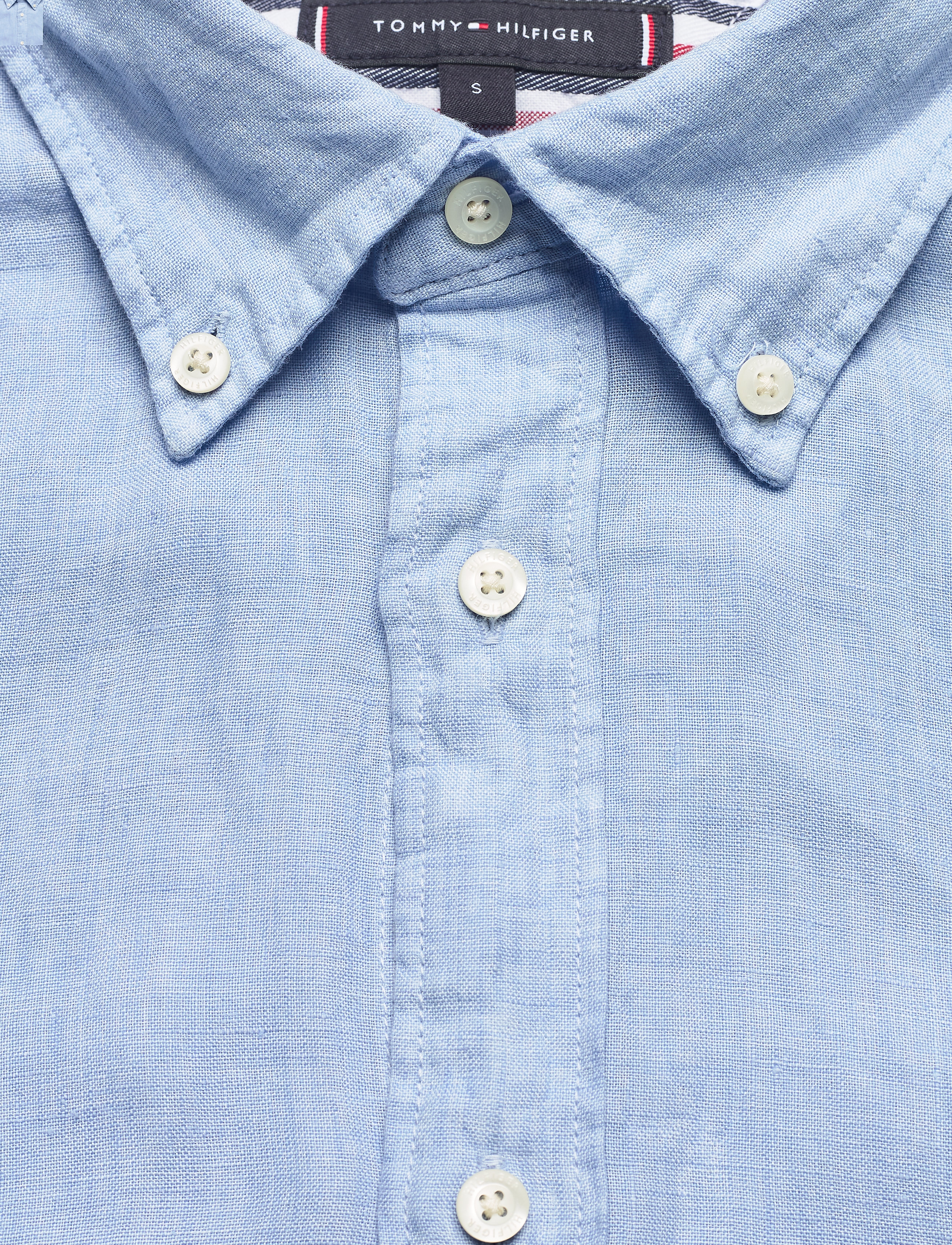 Tommy Hilfiger - PIGMENT DYED LINEN SHIRT - calm blue - 2