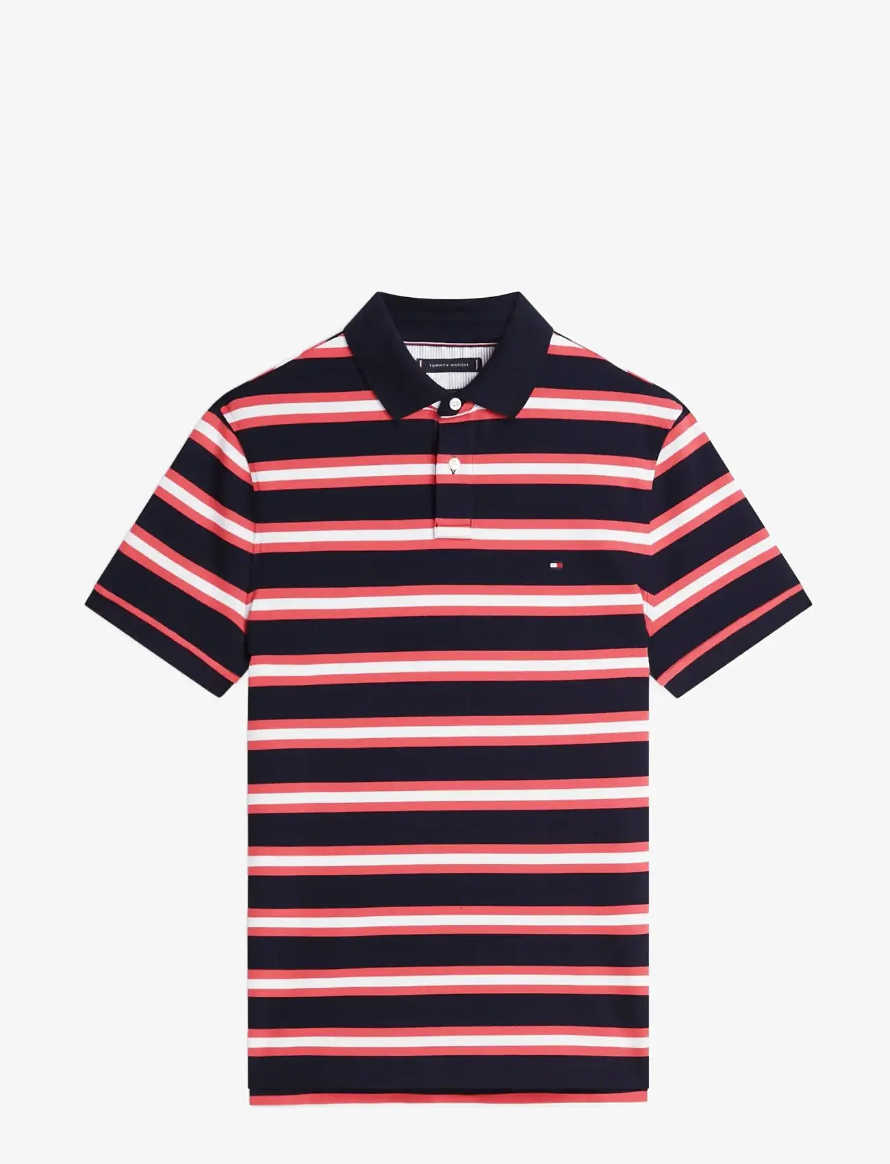 Tommy Hilfiger - 1985 REGULAR POLO - lühikeste varrukatega polod - desert sky   heritage pink multi - 1