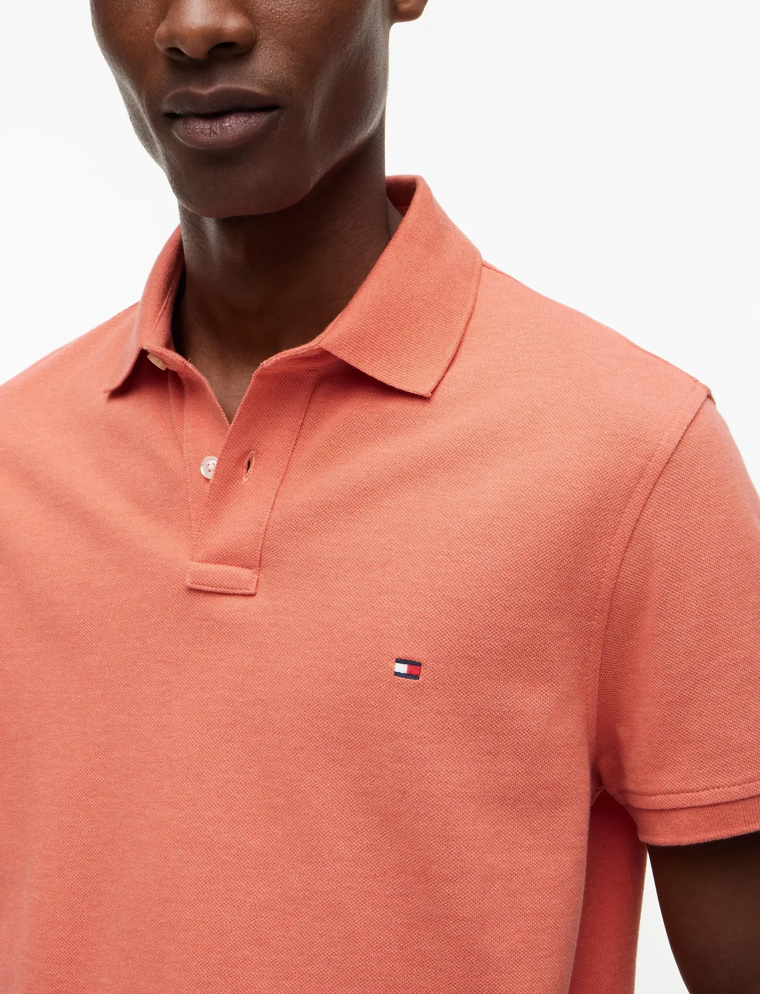 Tommy Hilfiger - 1985 REGULAR POLO - kortärmade pikéer - brilliant orange heather - 3