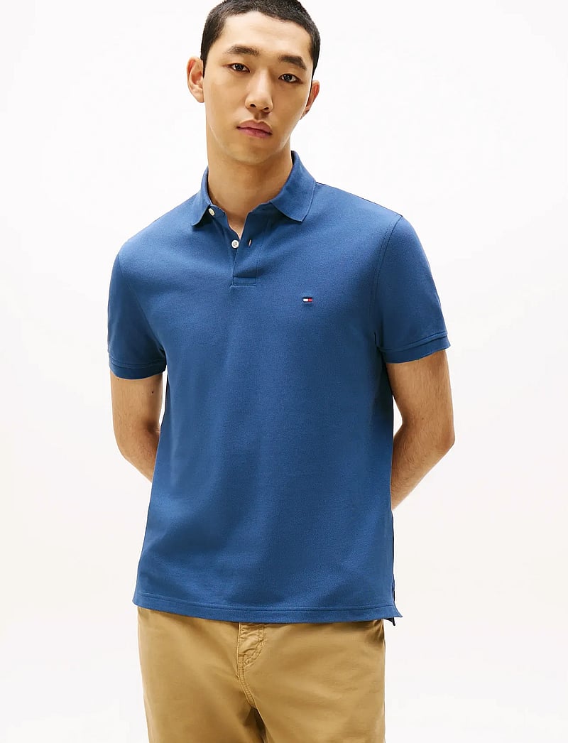 Tommy Hilfiger - CORE 1985 REGULAR POLO - lühikeste varrukatega polod - aegean sea - 0