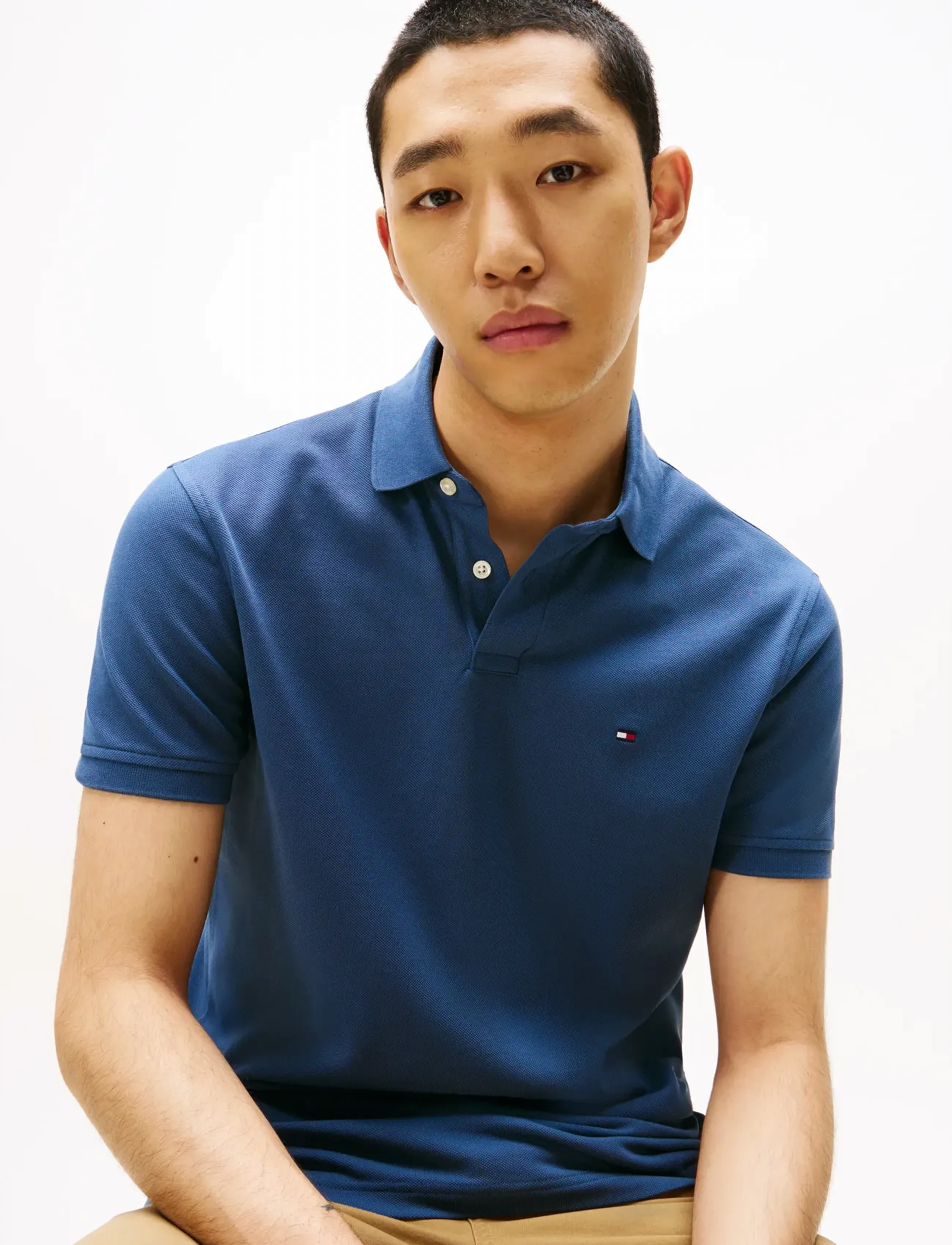 Tommy Hilfiger - 1985 REGULAR POLO - kortärmade pikéer - aegean sea - 5