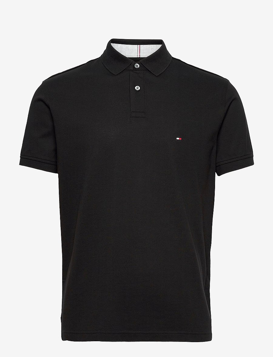 Tommy Hilfiger - CORE 1985 REGULAR POLO - lühikeste varrukatega polod - black - 1