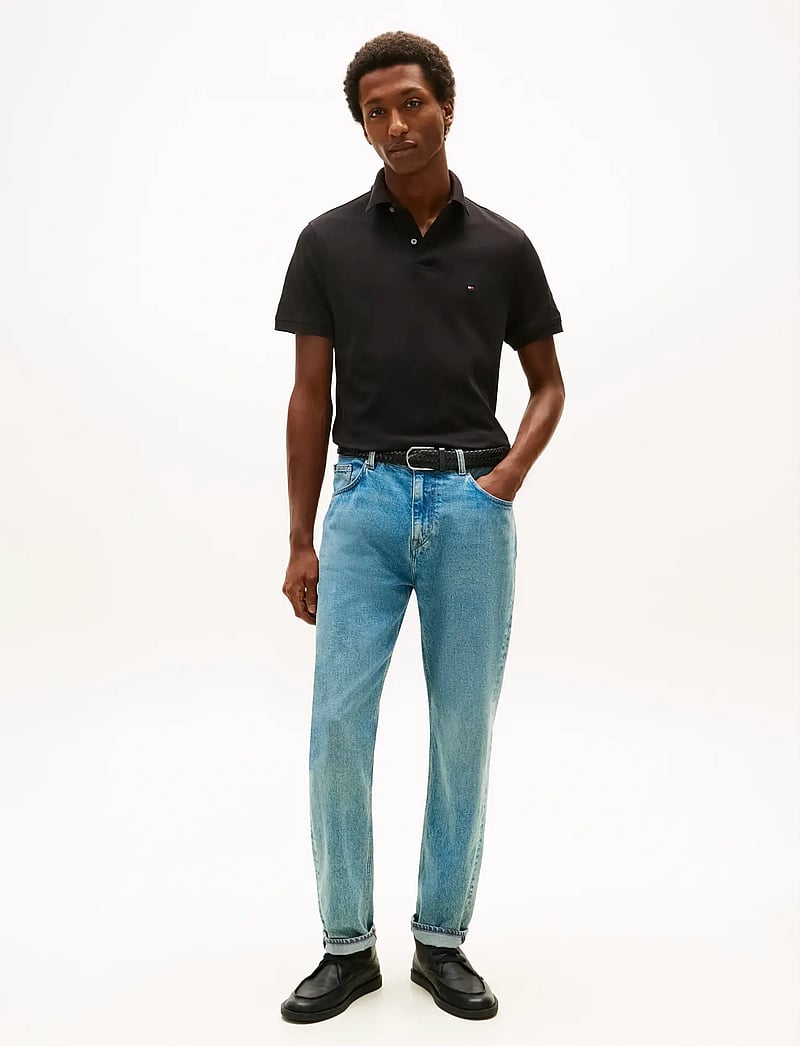 Tommy Hilfiger - CORE 1985 REGULAR POLO - kurzärmelig - black - 0