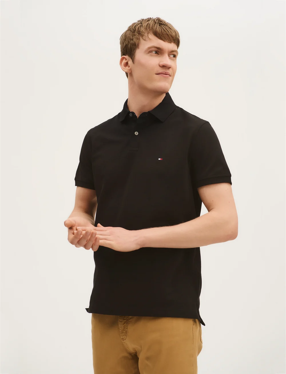 Tommy Hilfiger - 1985 REGULAR POLO - kortärmade pikéer - black - 0