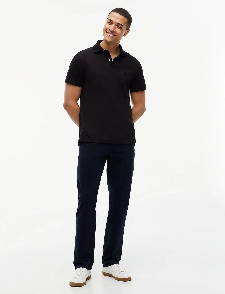 Tommy Hilfiger - CORE 1985 REGULAR POLO - lühikeste varrukatega polod - black - 5