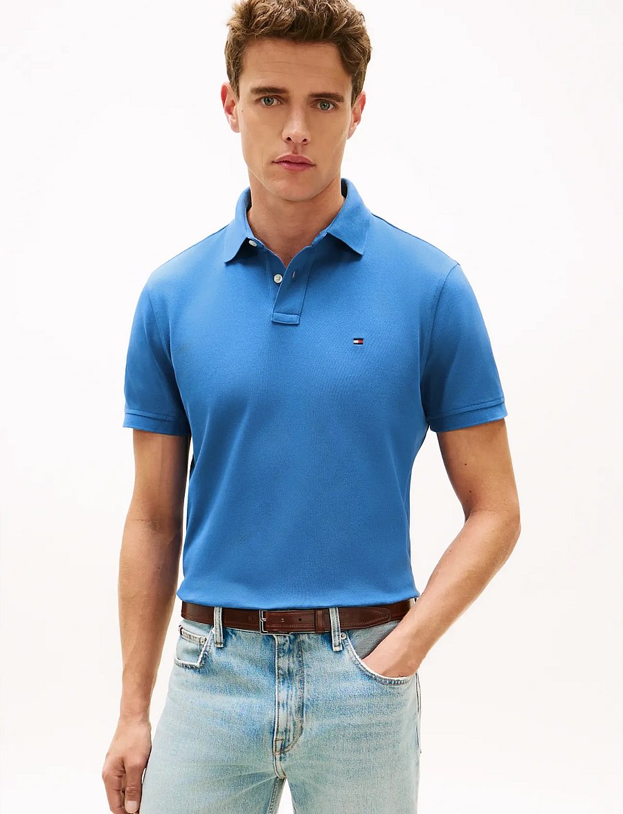 Tommy Hilfiger - CORE 1985 REGULAR POLO - lühikeste varrukatega polod - blue orbit - 0