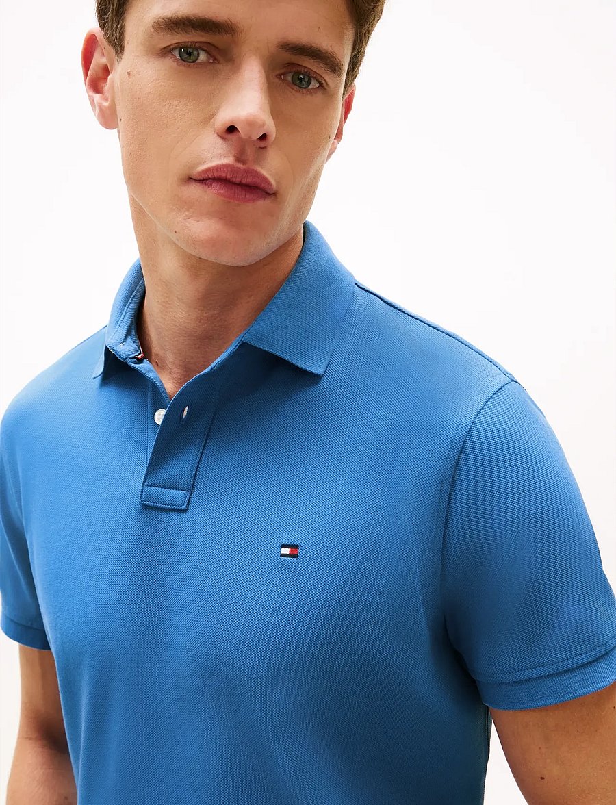 Tommy Hilfiger - CORE 1985 REGULAR POLO - lühikeste varrukatega polod - blue orbit - 4