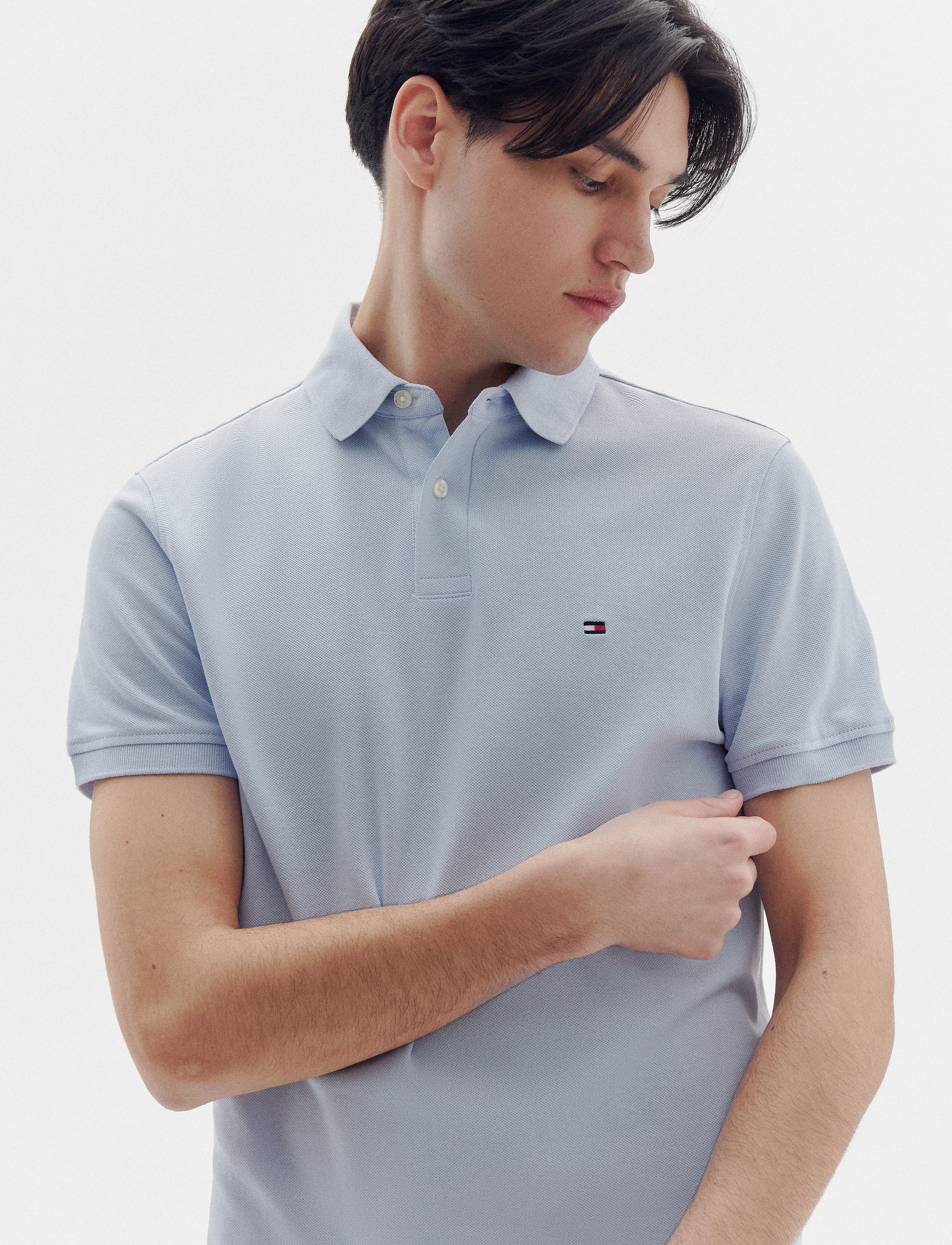 Tommy Hilfiger - CORE 1985 REGULAR POLO - short-sleeved polos - breezy blue - 3